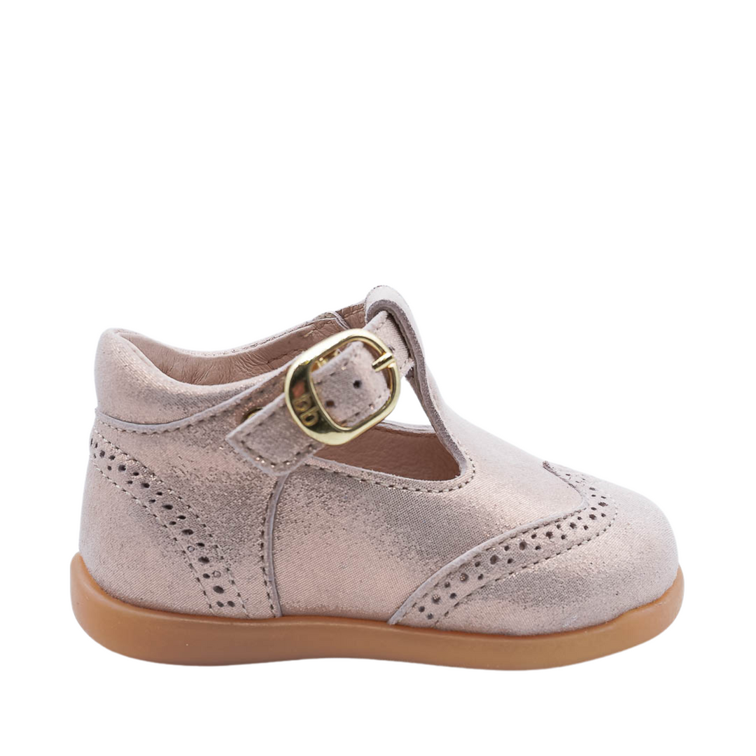 Bottines Paname semi-ouvertes Rose babybotte