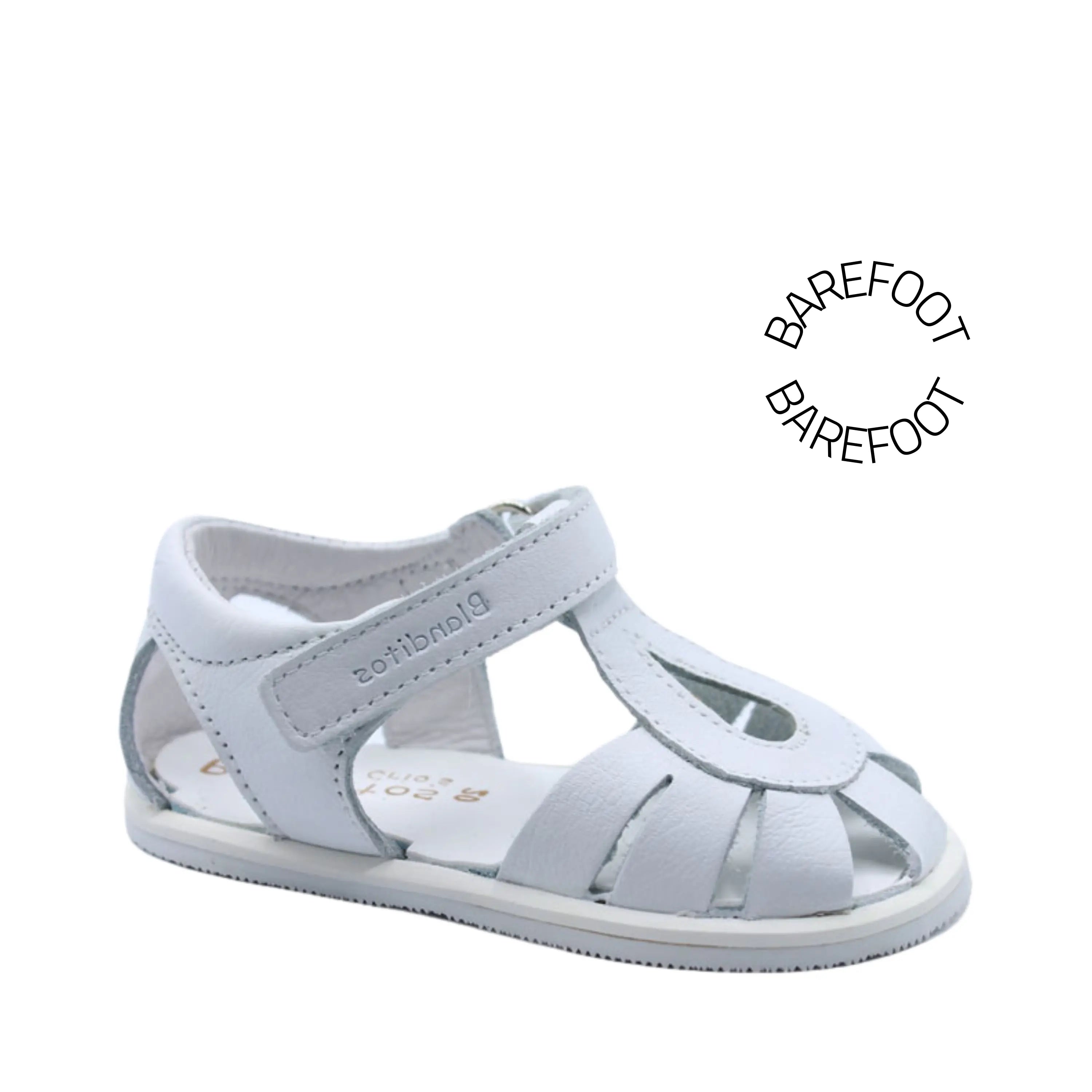 BLANDITOS Sandales Barefoot Gota Blanco ma petite pointure 