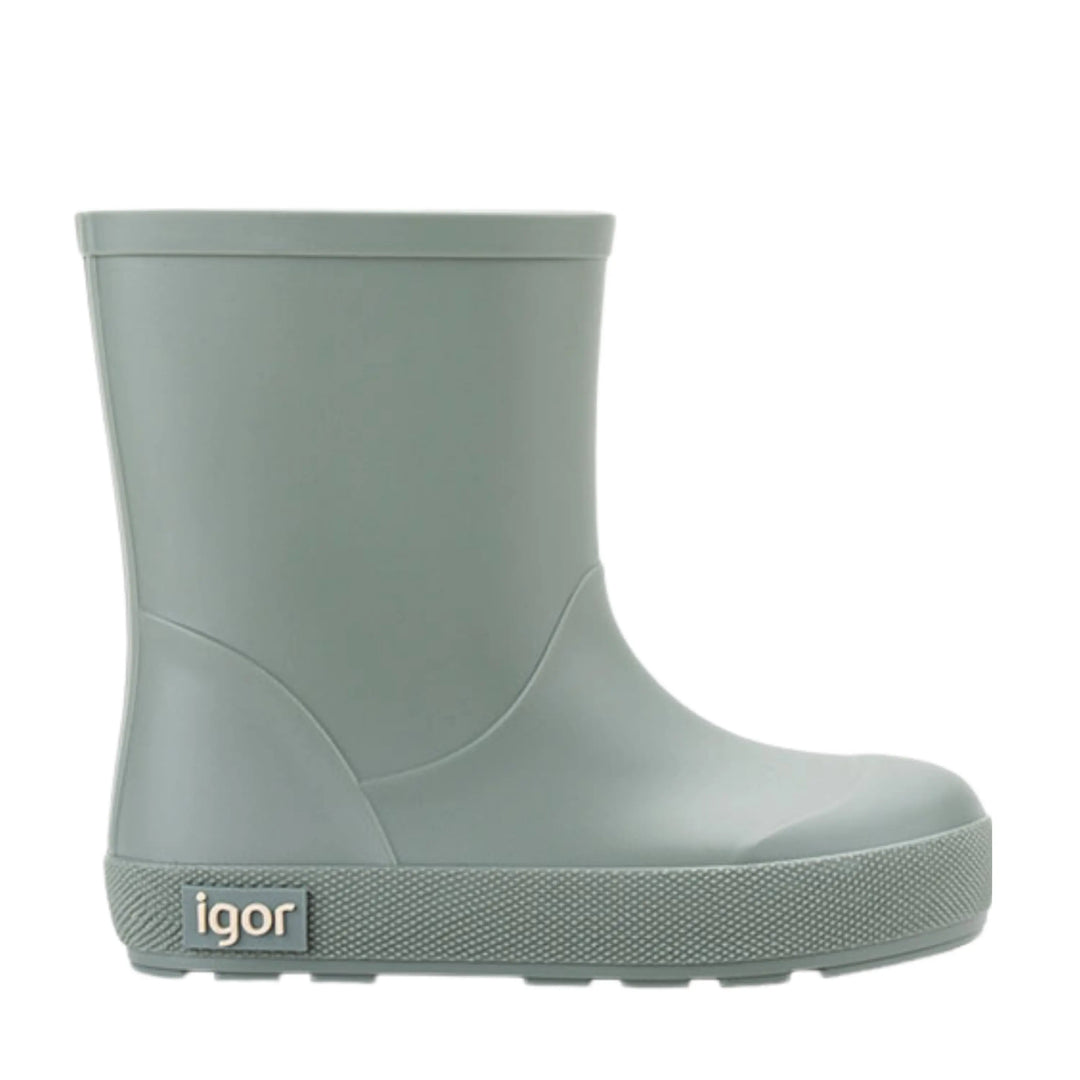 IGOR Bottes de Pluie Barefoot Yogi Verde ma petite pointure