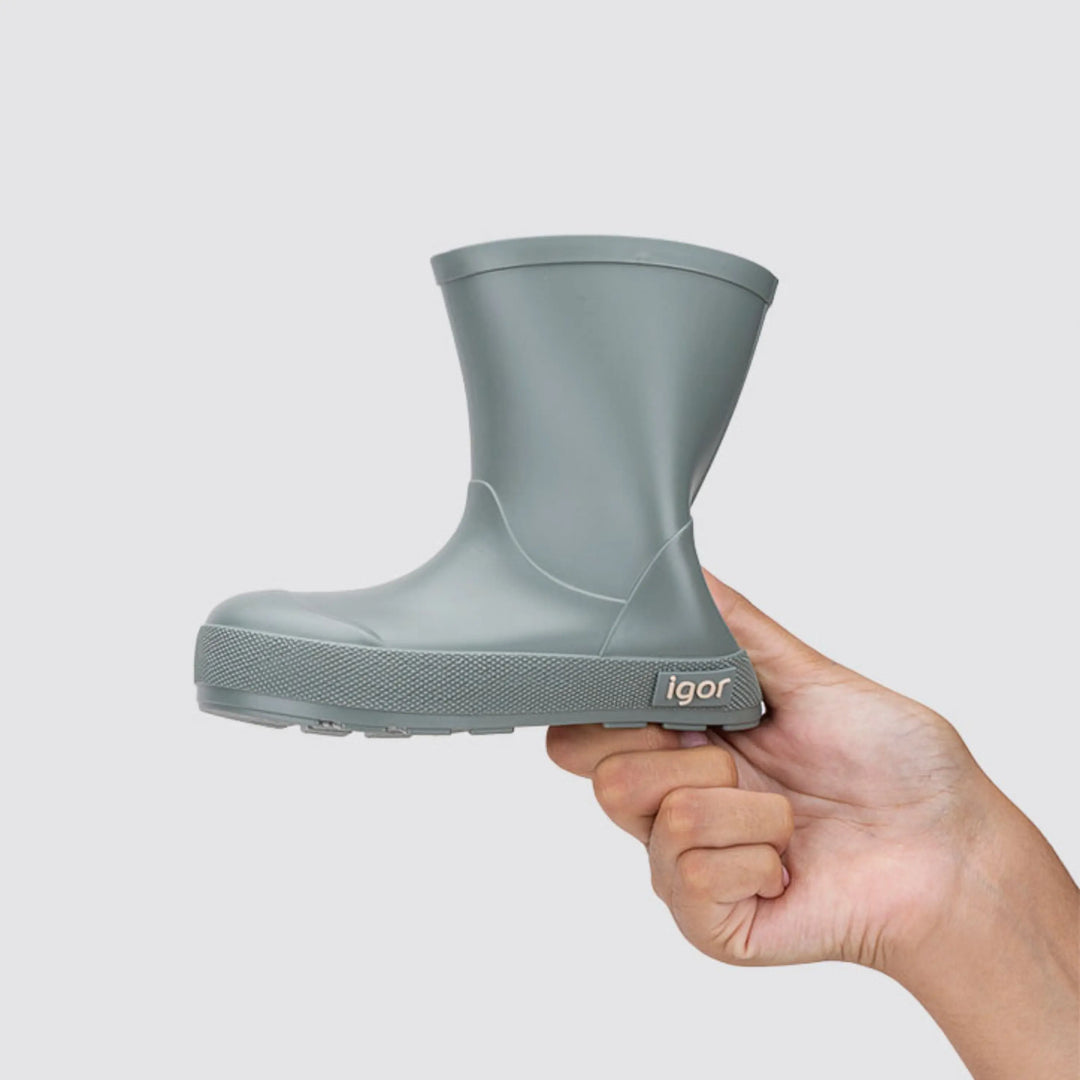 IGOR Bottes de Pluie Barefoot Yogi Verde ma petite pointure