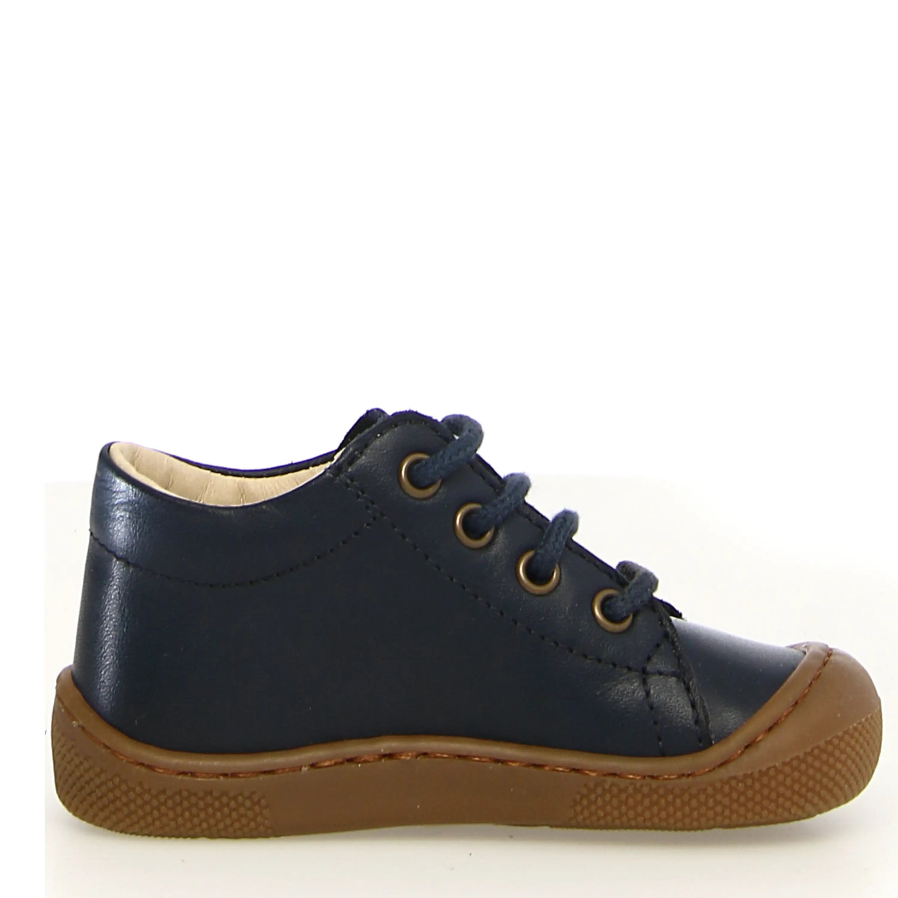 NATURINO Bottillons Barefoot Amur Navy ma petite pointure