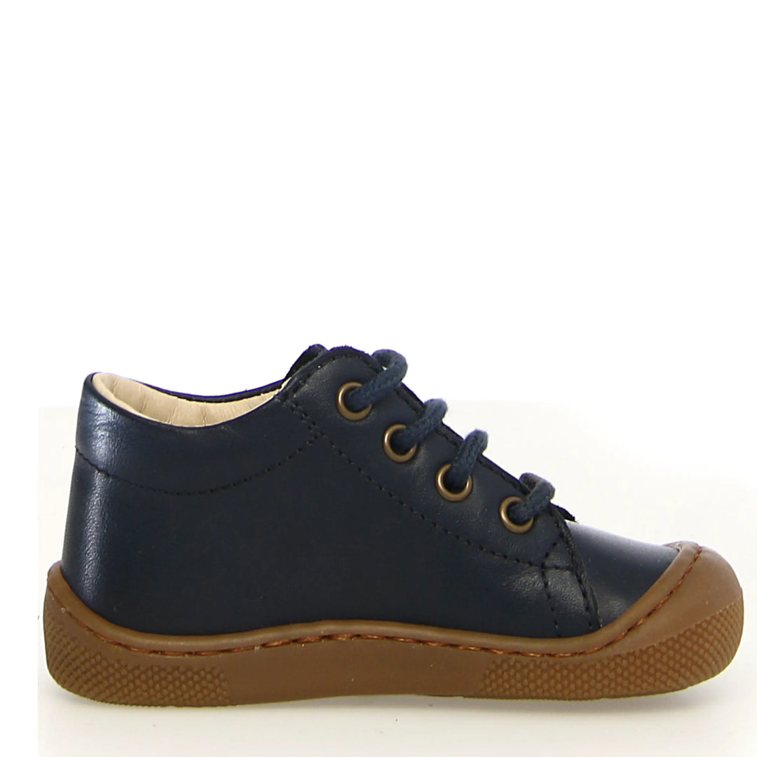 NATURINO Bottillons Barefoot Amur Navy ma petite pointure