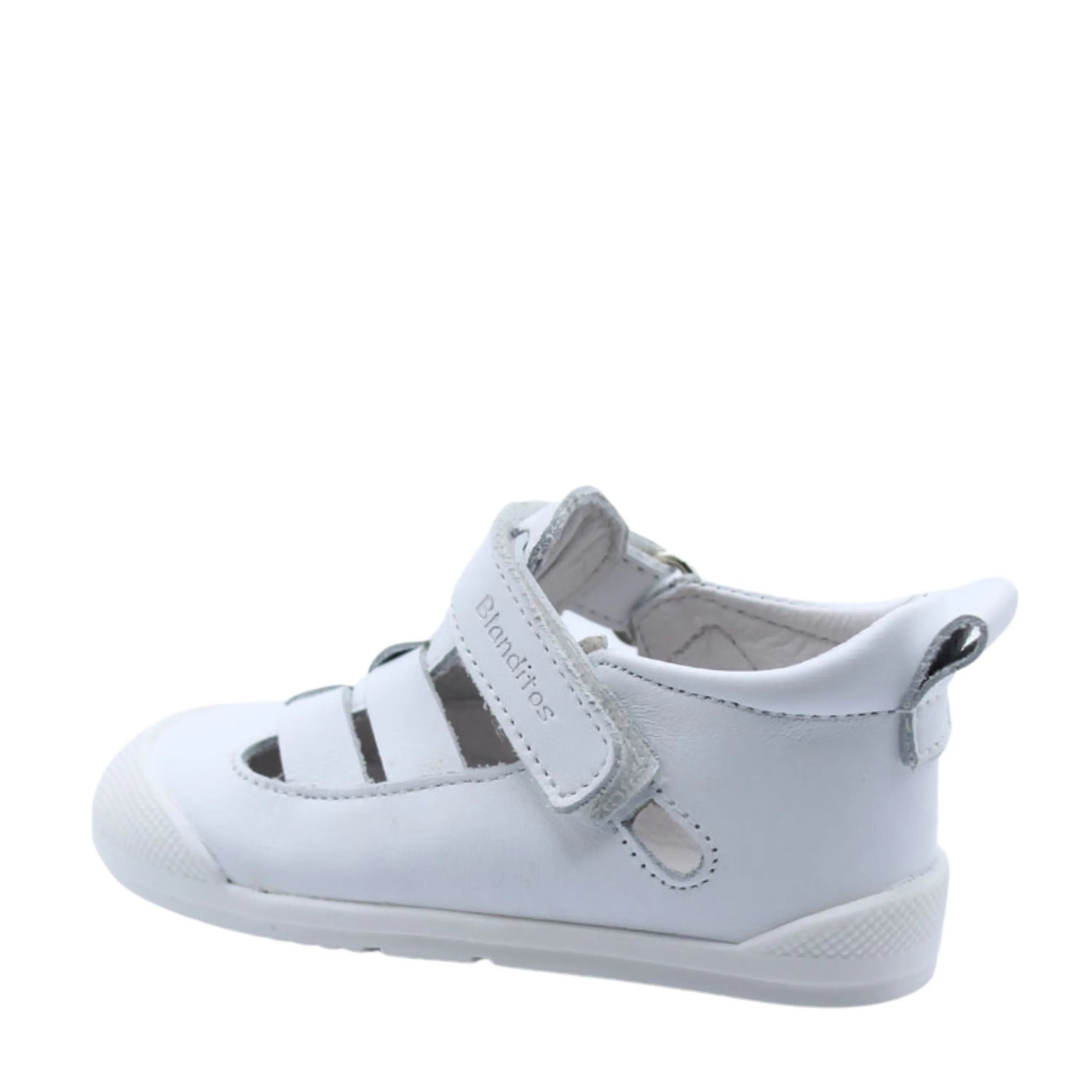 BLANDITOS Baskets Semi-ouvertes Barefoot Mar Blanc ma petite pointure