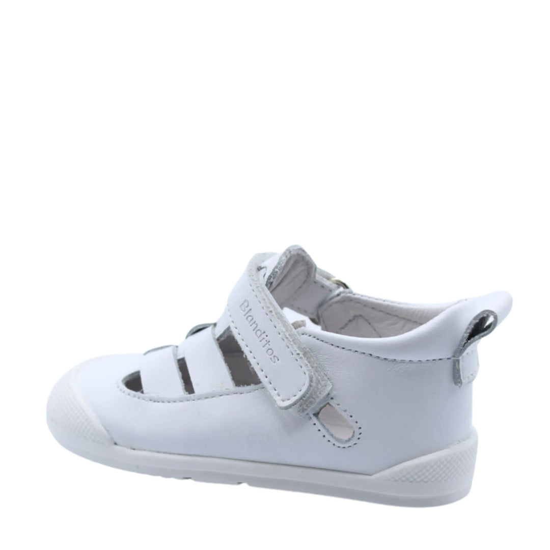 BLANDITOS Baskets Semi-ouvertes Barefoot Mar Blanc ma petite pointure