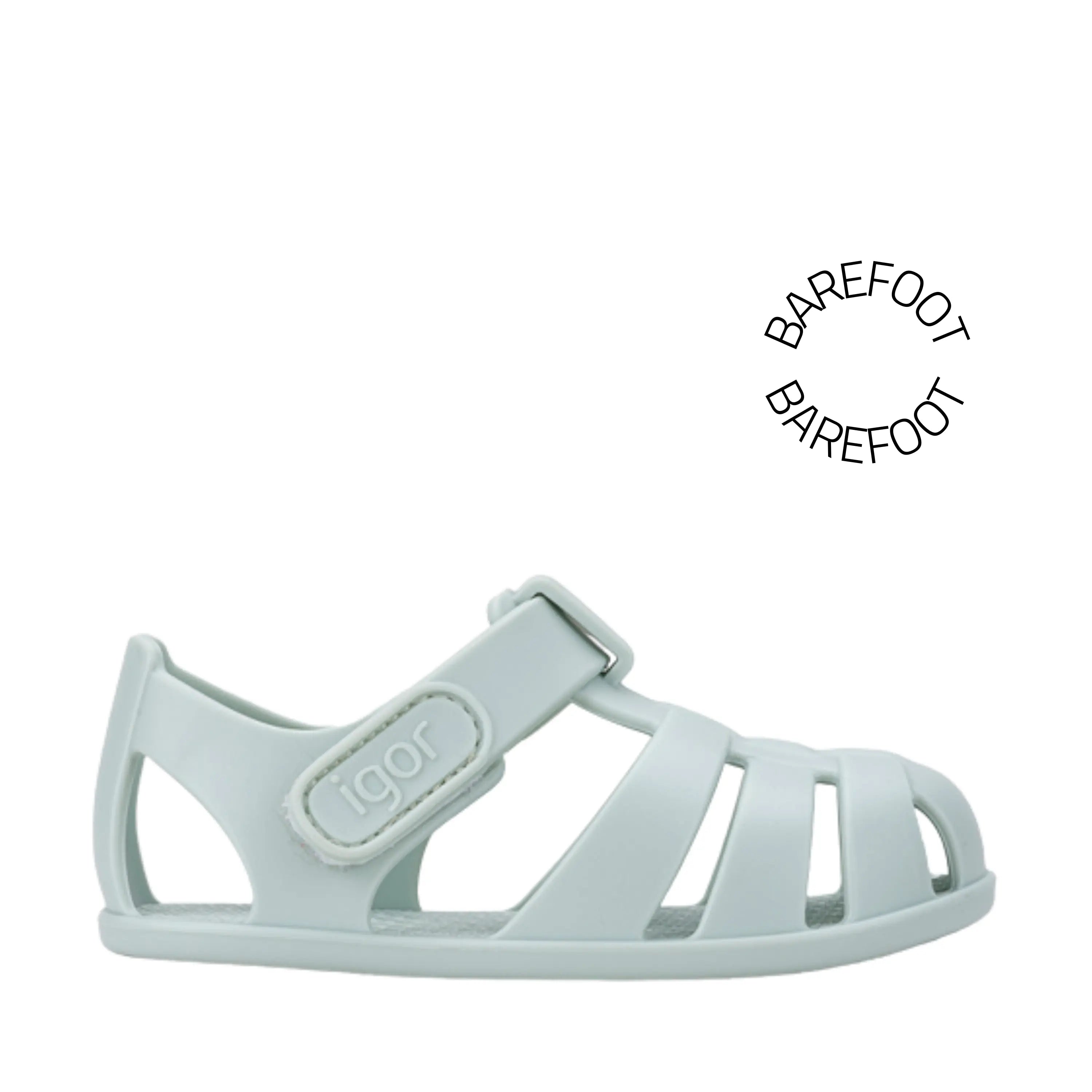 IGOR Sandales de Plage Barefoot Nemo Solid Menta ma petite pointure