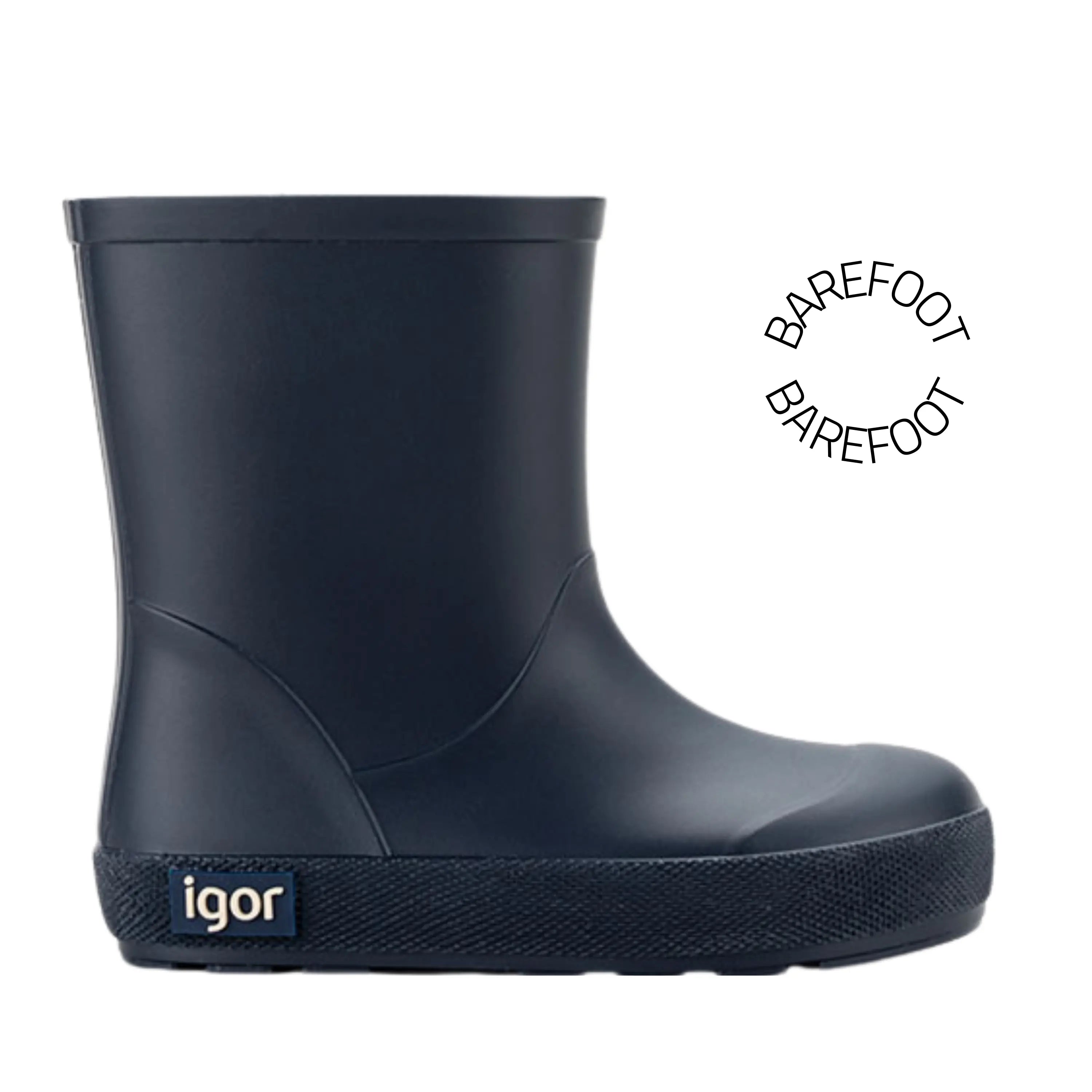 IGOR Bottes de Pluie Barefoot Yogi Marino ma petite pointure