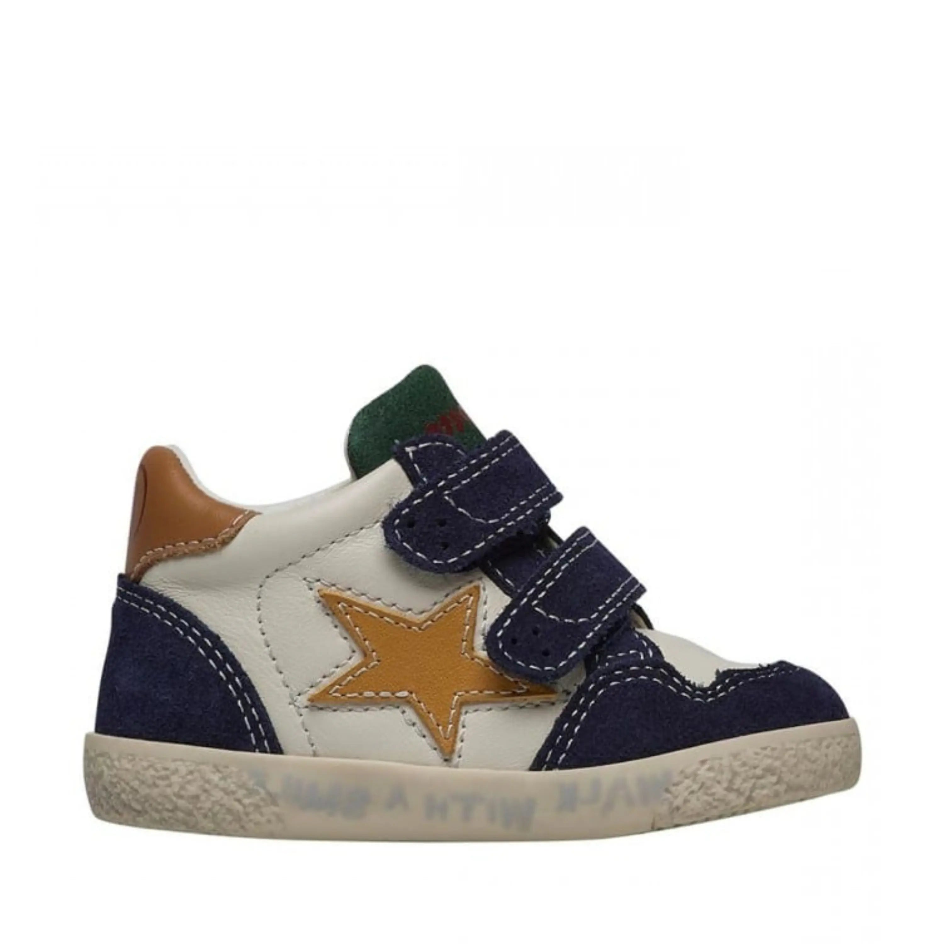 Baskets Falcotto Alnoite High Navy Milk Zucca mapetitepointure