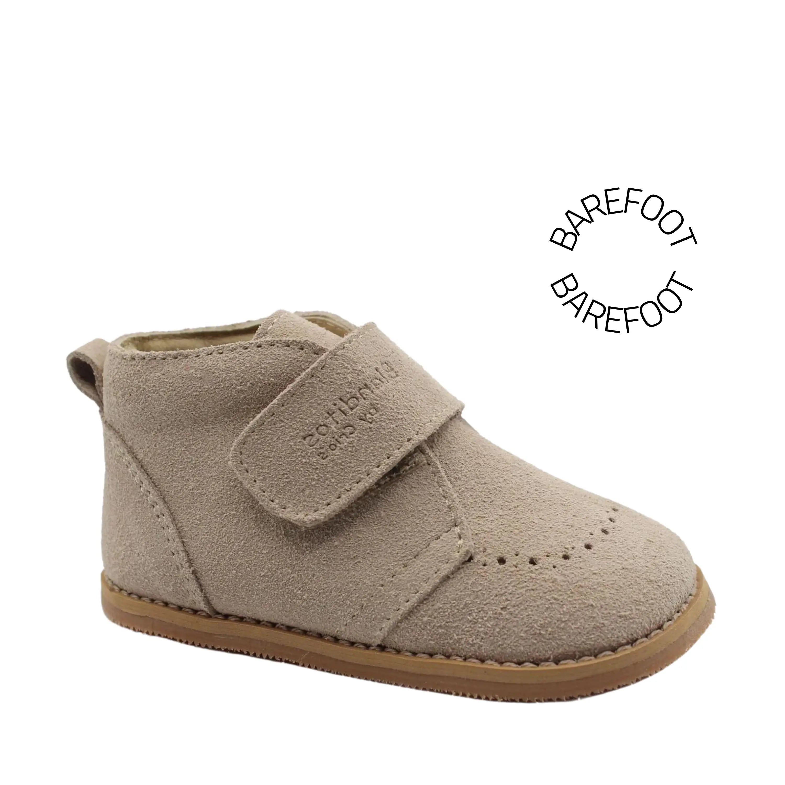 BLANDITOS Bottillons Barefoot Turin Beige ma petite pointure