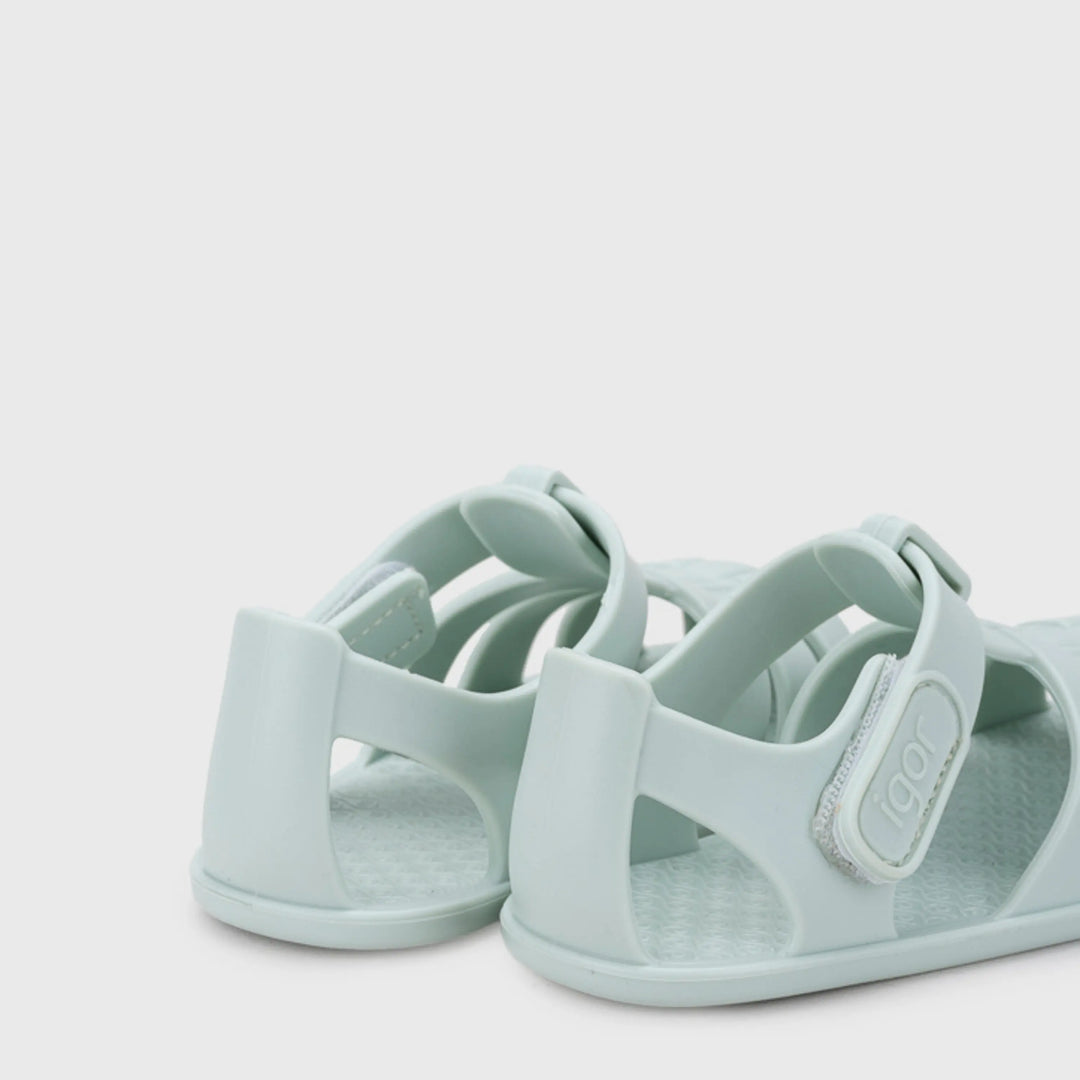 IGOR Sandales de Plage Barefoot Nemo Solid Menta ma petite pointure
