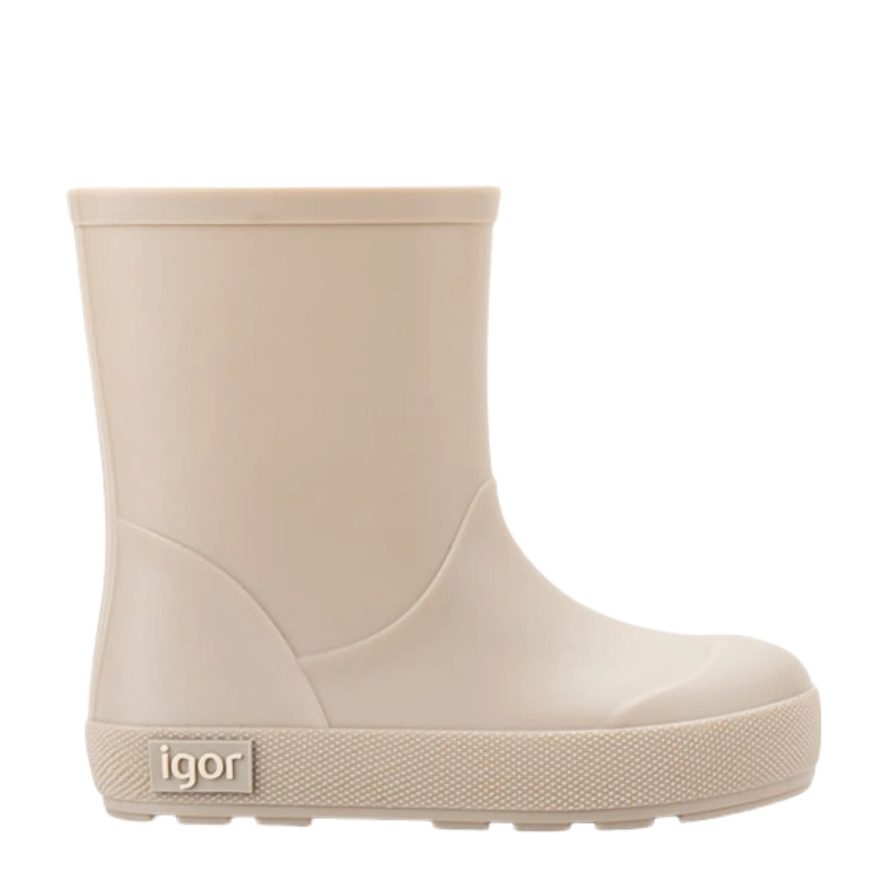 IGOR Bottes de Pluie Barefoot Yogi Beige ma petite pointure