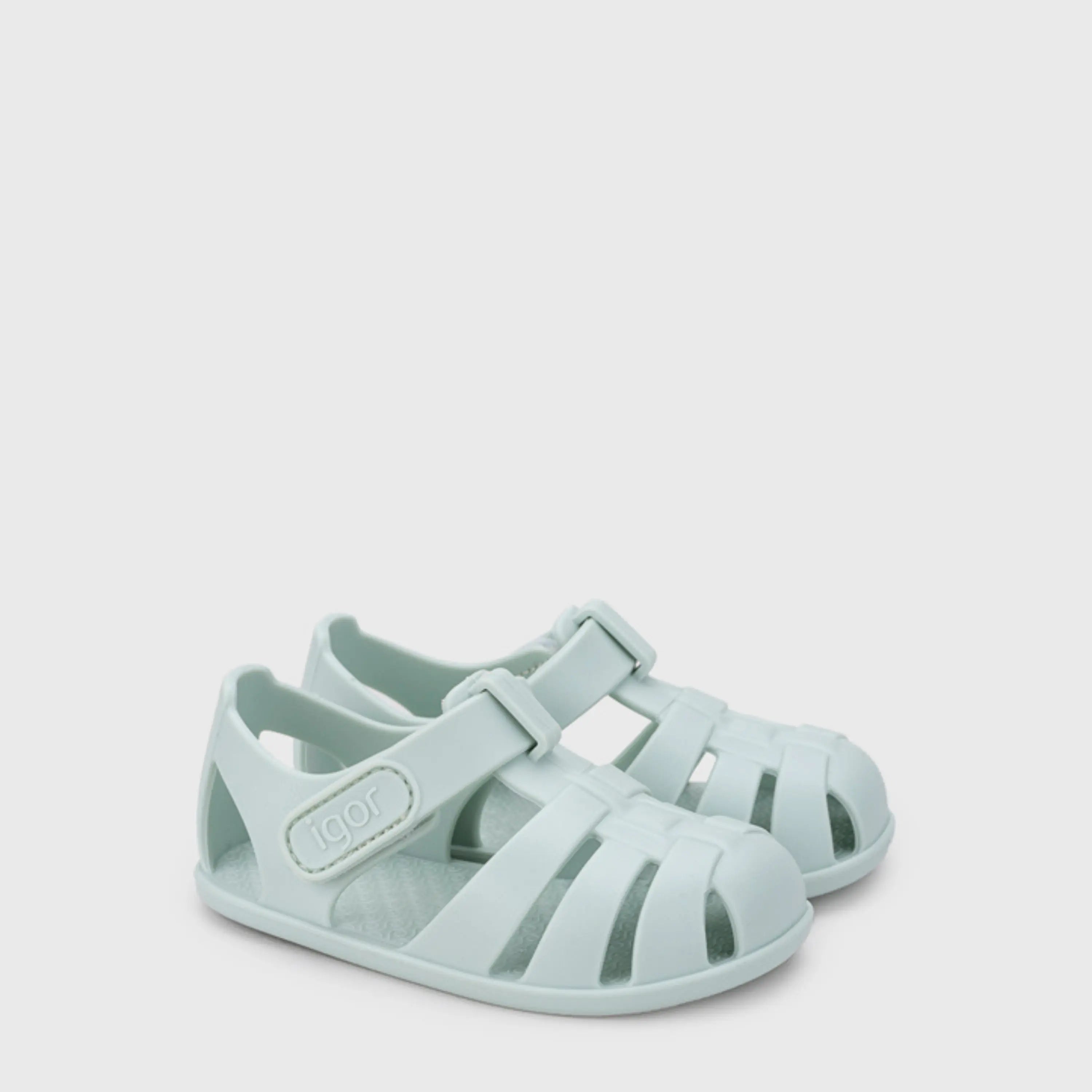 IGOR Sandales de Plage Barefoot Nemo Solid Menta ma petite pointure