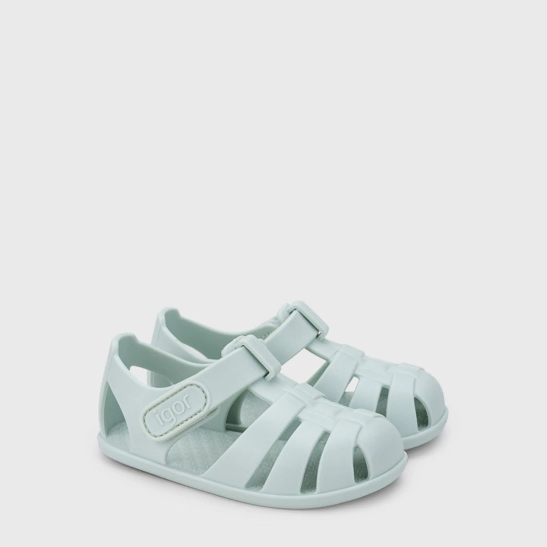 IGOR Sandales de Plage Barefoot Nemo Solid Menta ma petite pointure