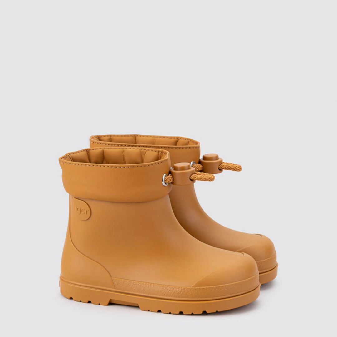 IGOR Bottes de Pluie Barefoot Mendi Caramelo ma petite pointure