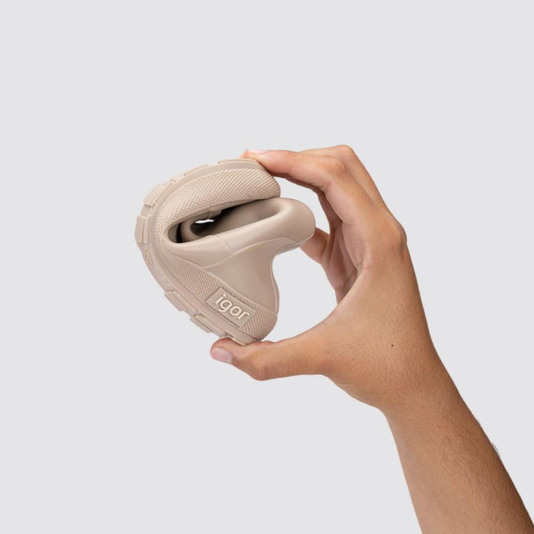 IGOR Bottes de Pluie Barefoot Yogi Beige ma petite pointure