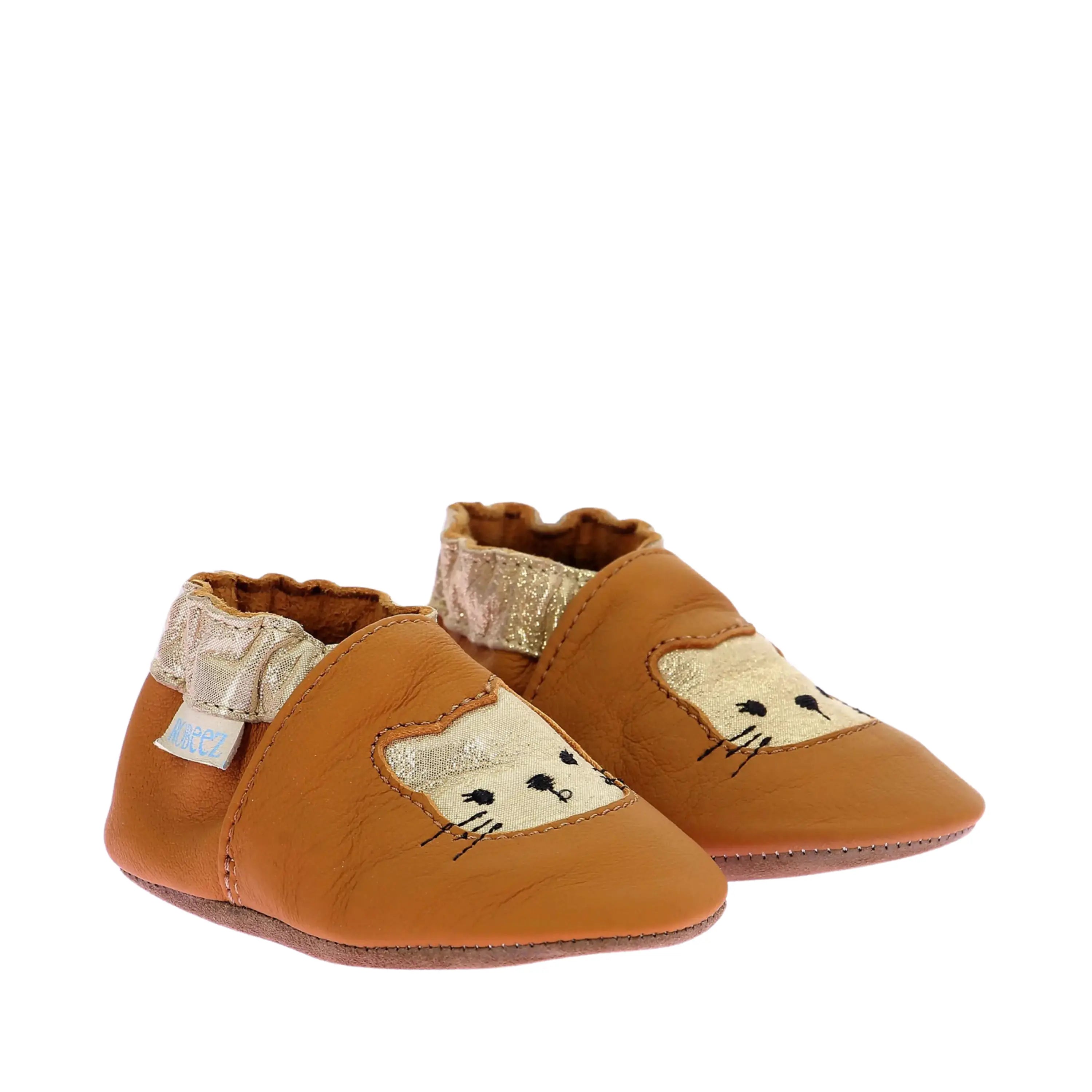 ROBEEZ Chaussons Wild Kitten Camel ma petite pointure