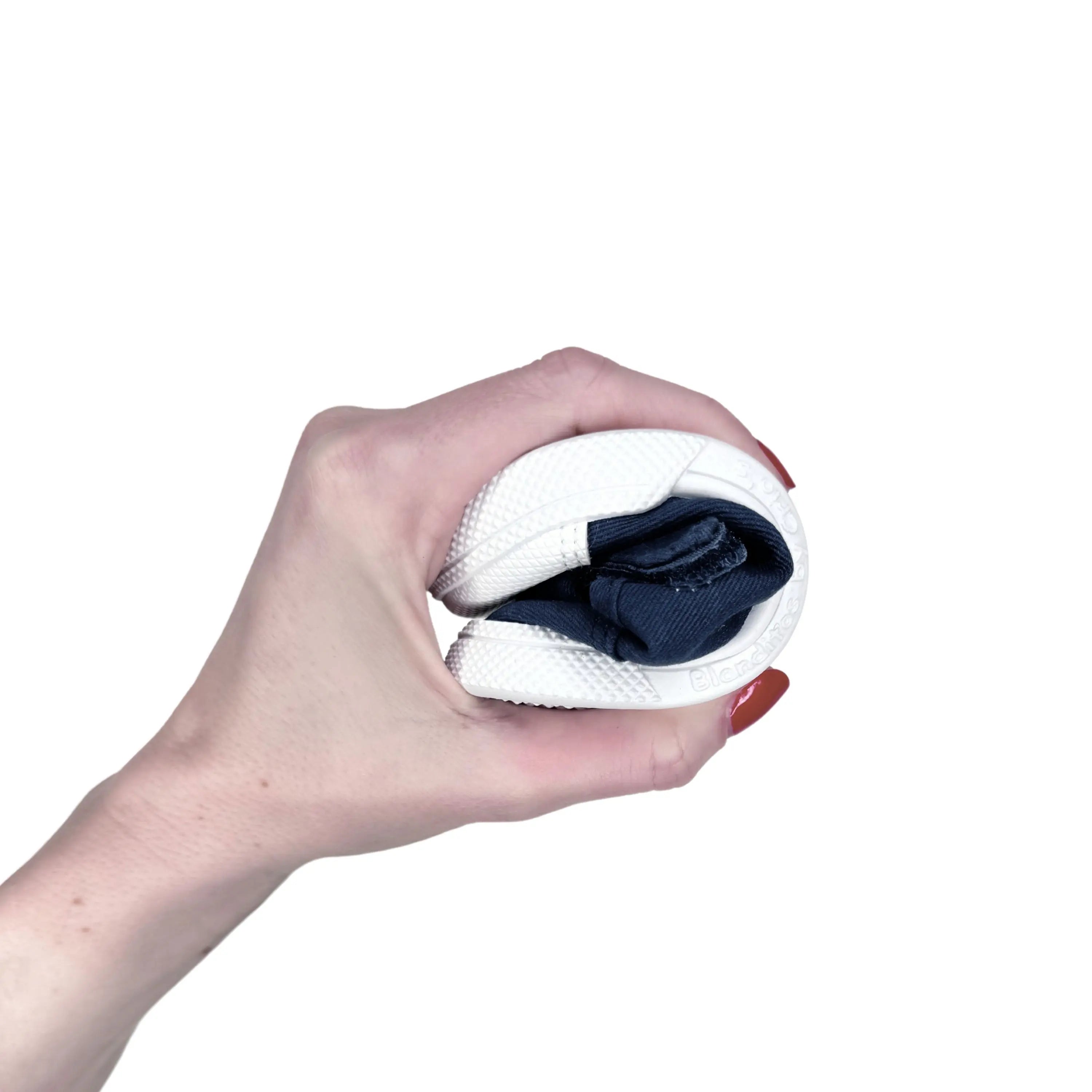 BLANDITOS Baskets en toile Barefoot Mango Navy ma petite pointure