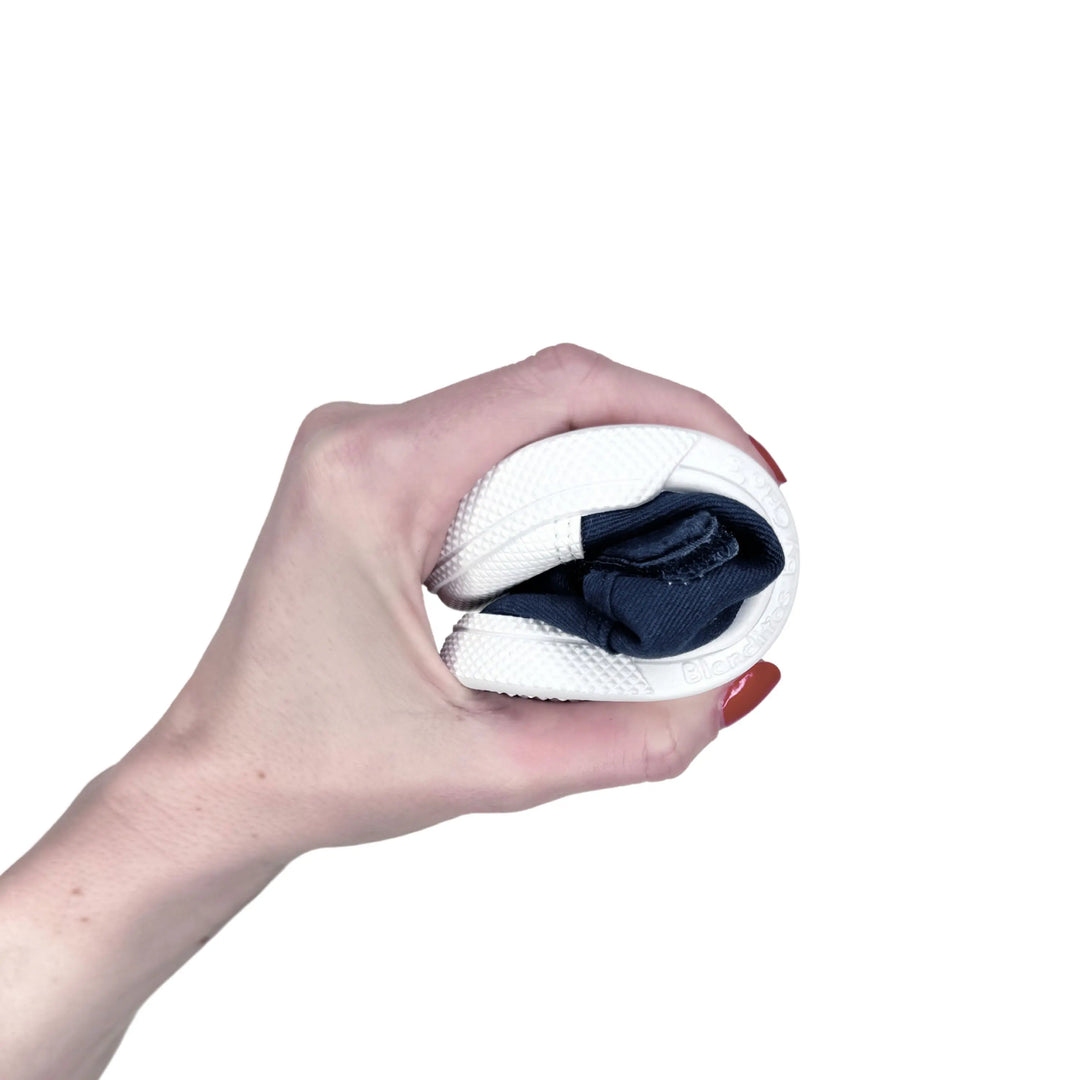 BLANDITOS Baskets en toile Barefoot Mango Navy ma petite pointure