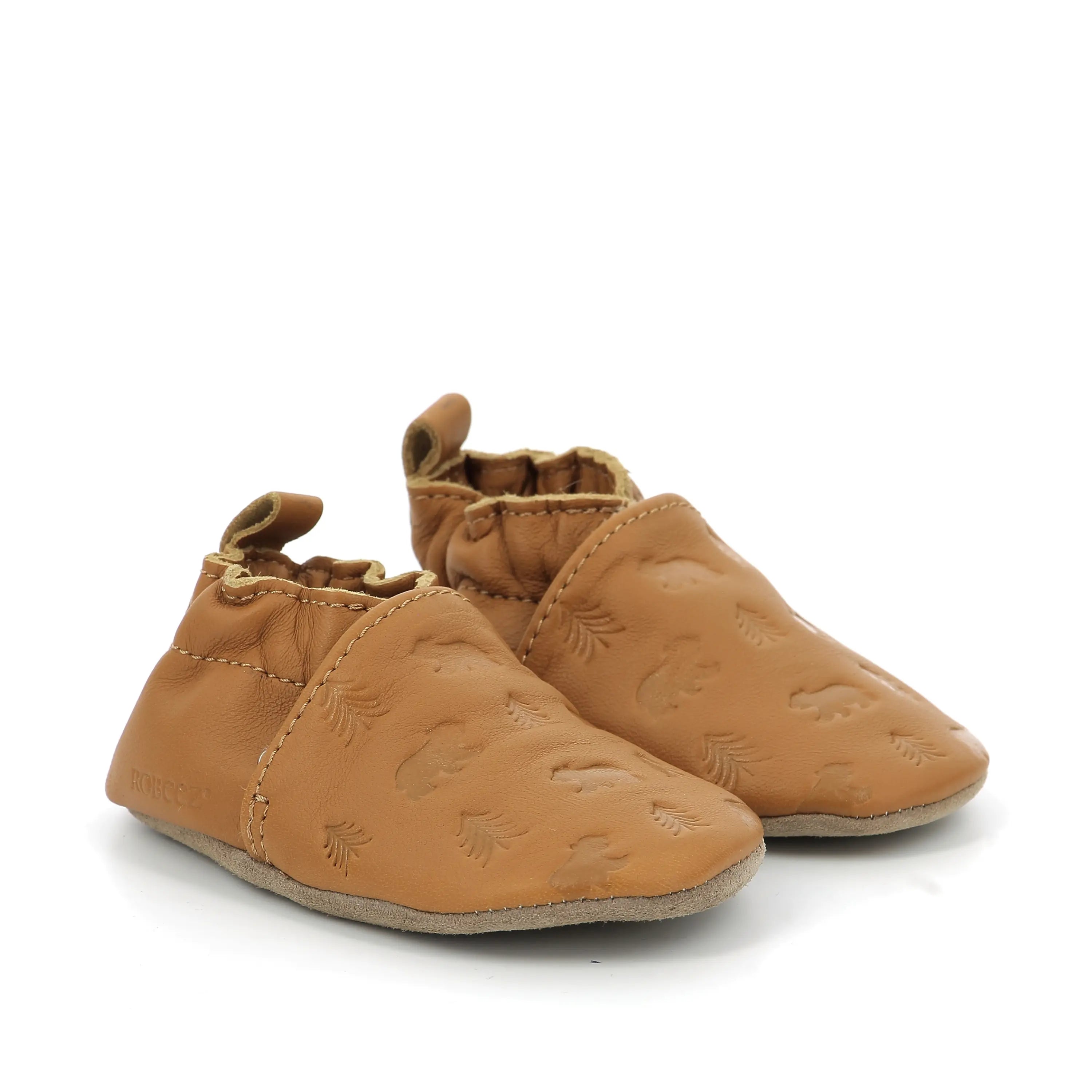 ROBEEZ Chaussons Bear's Walk Camel ma petite pointure