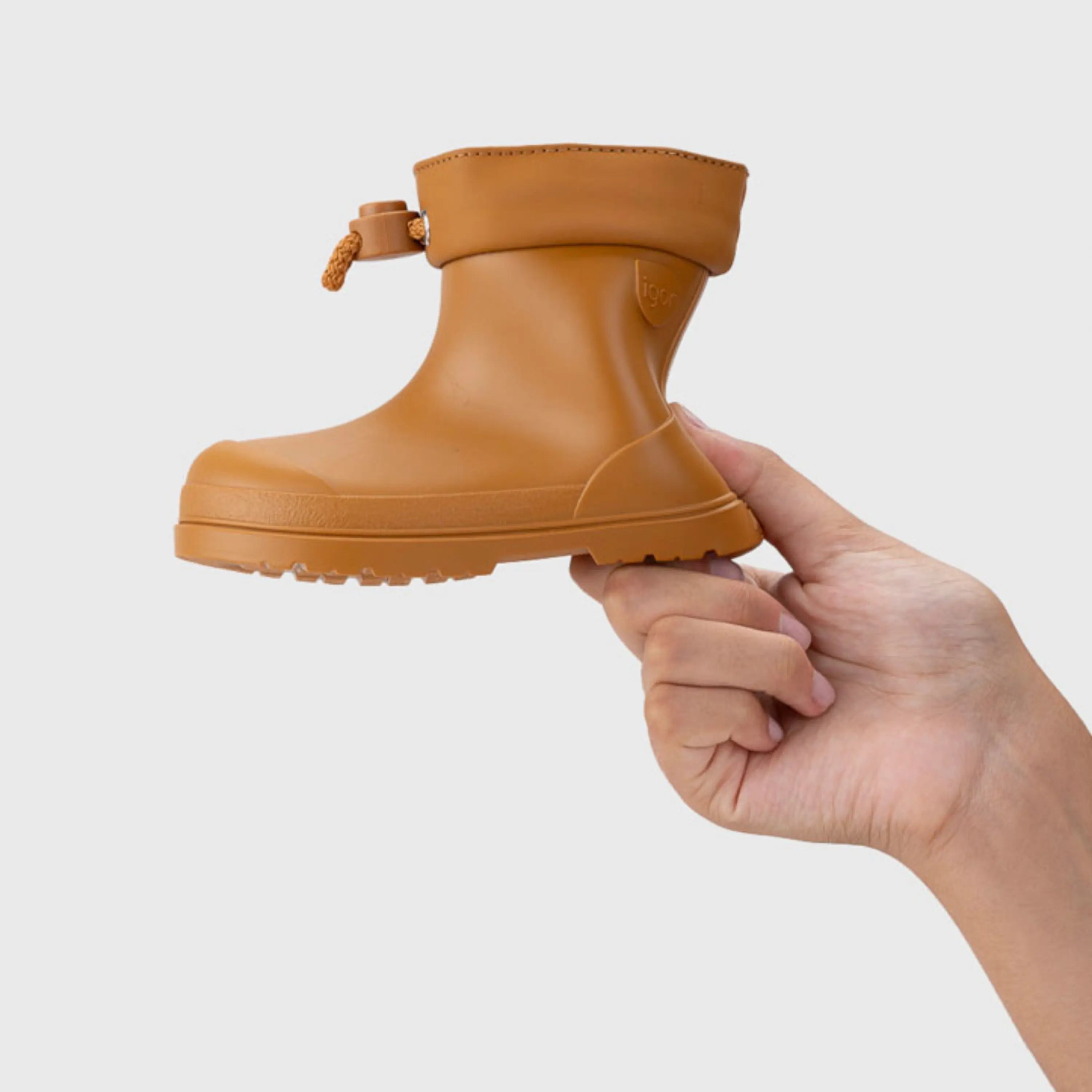 IGOR Bottes de Pluie Barefoot Mendi Caramelo ma petite pointure