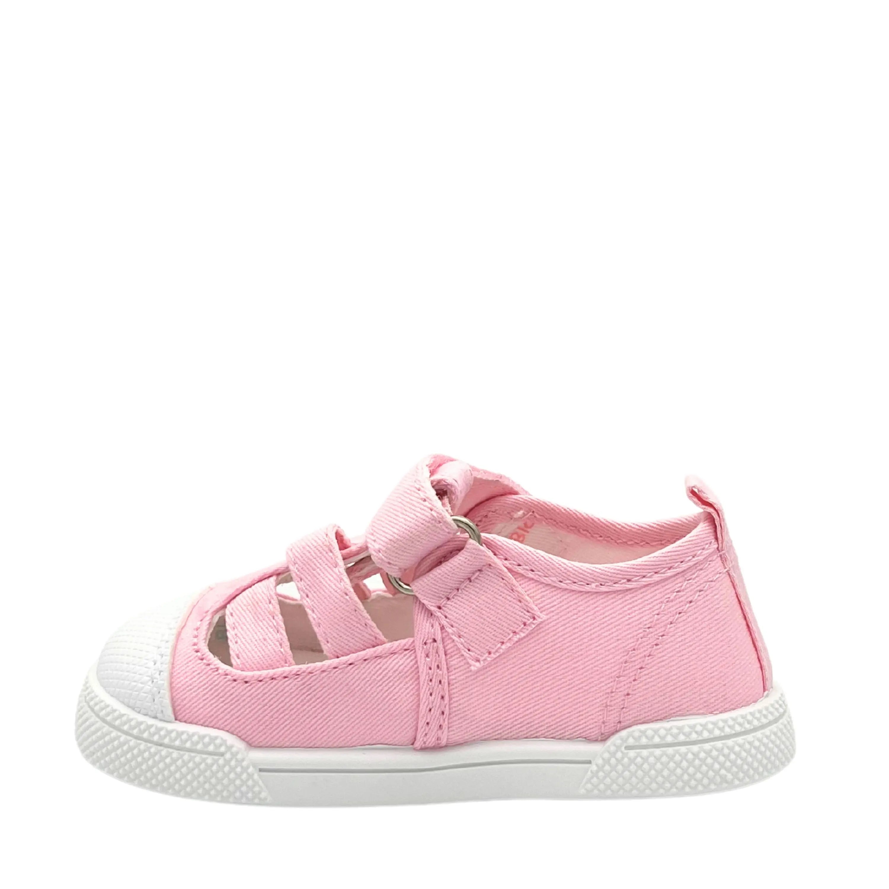 BLANDITOS Baskets en toile Barefoot Limon Baby ma petite pointure