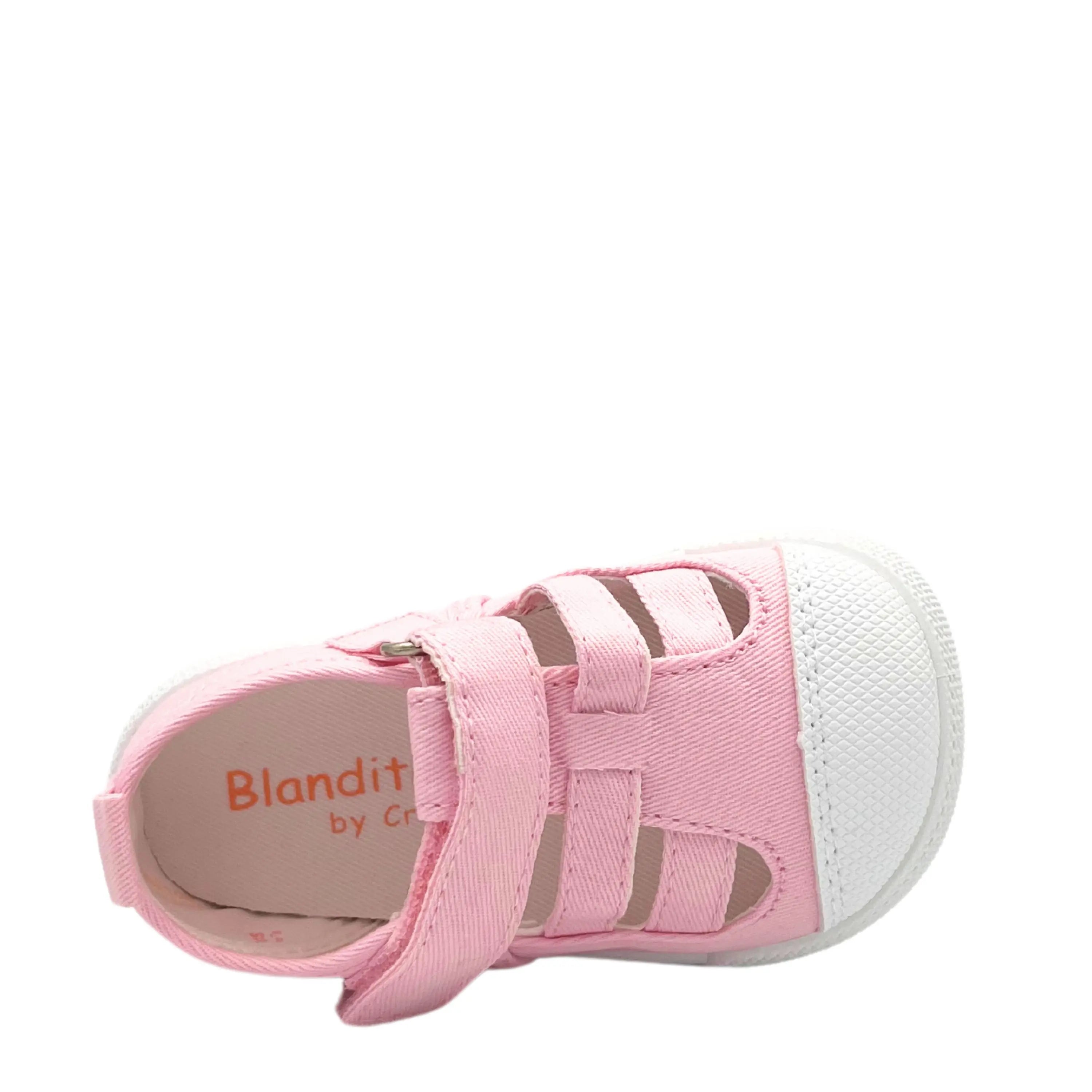 BLANDITOS Baskets en toile Barefoot Limon Baby ma petite pointure