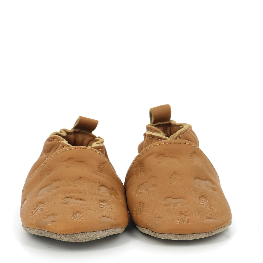ROBEEZ Chaussons Bear's Walk Camel ma petite pointure