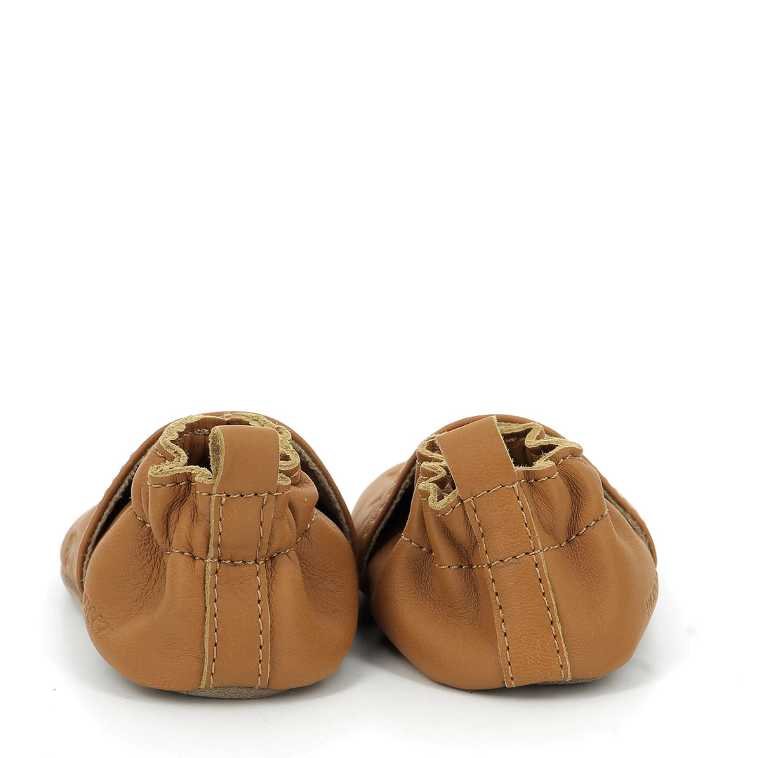 ROBEEZ Chaussons Bear's Walk Camel ma petite pointure