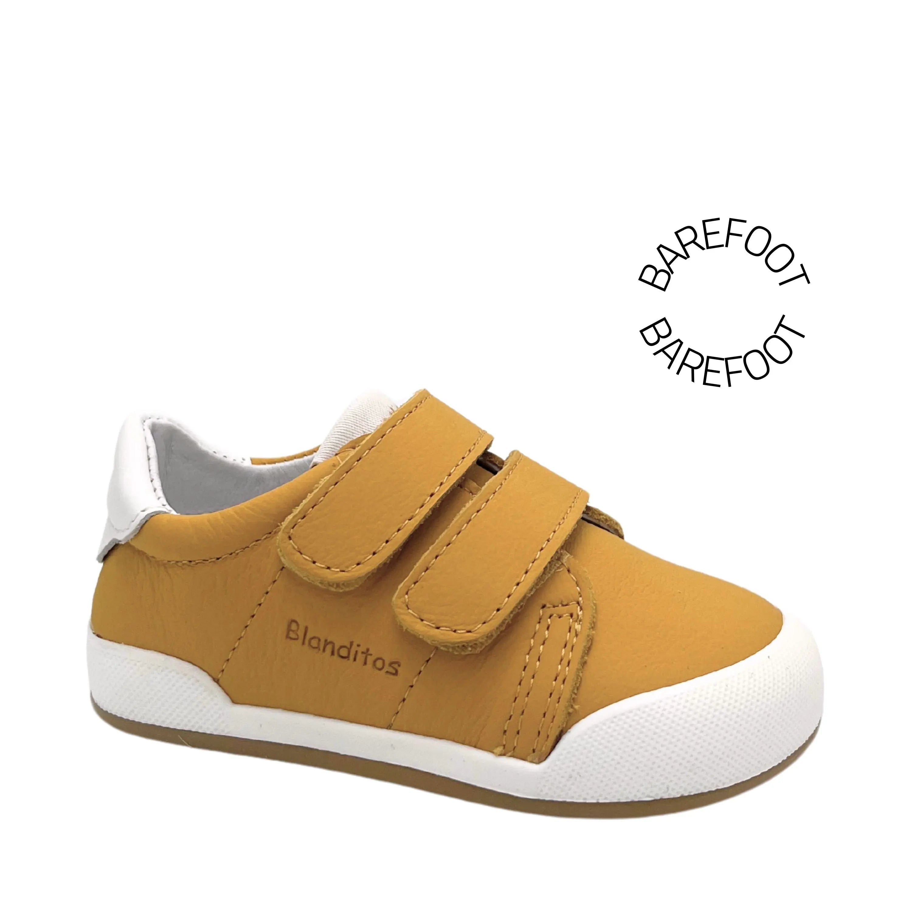 BLANDITOS Baskets Barefoot Londres Ocre ma petite pointure