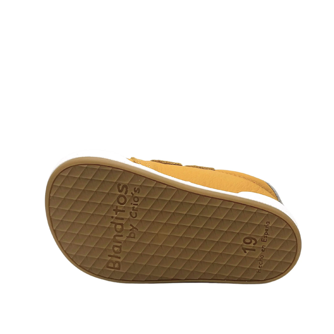 BLANDITOS Baskets Barefoot Londres Ocre ma petite pointure