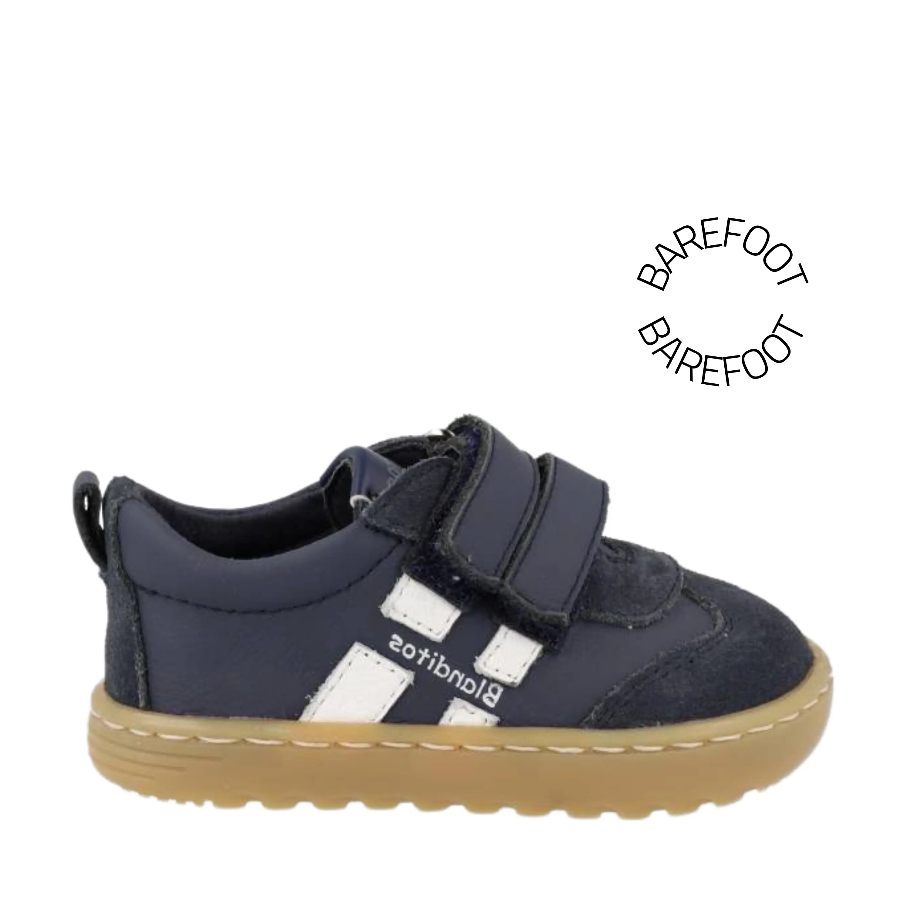 BLANDITOS Baskets Barefoot Lisboa Marino ma petite pointure
