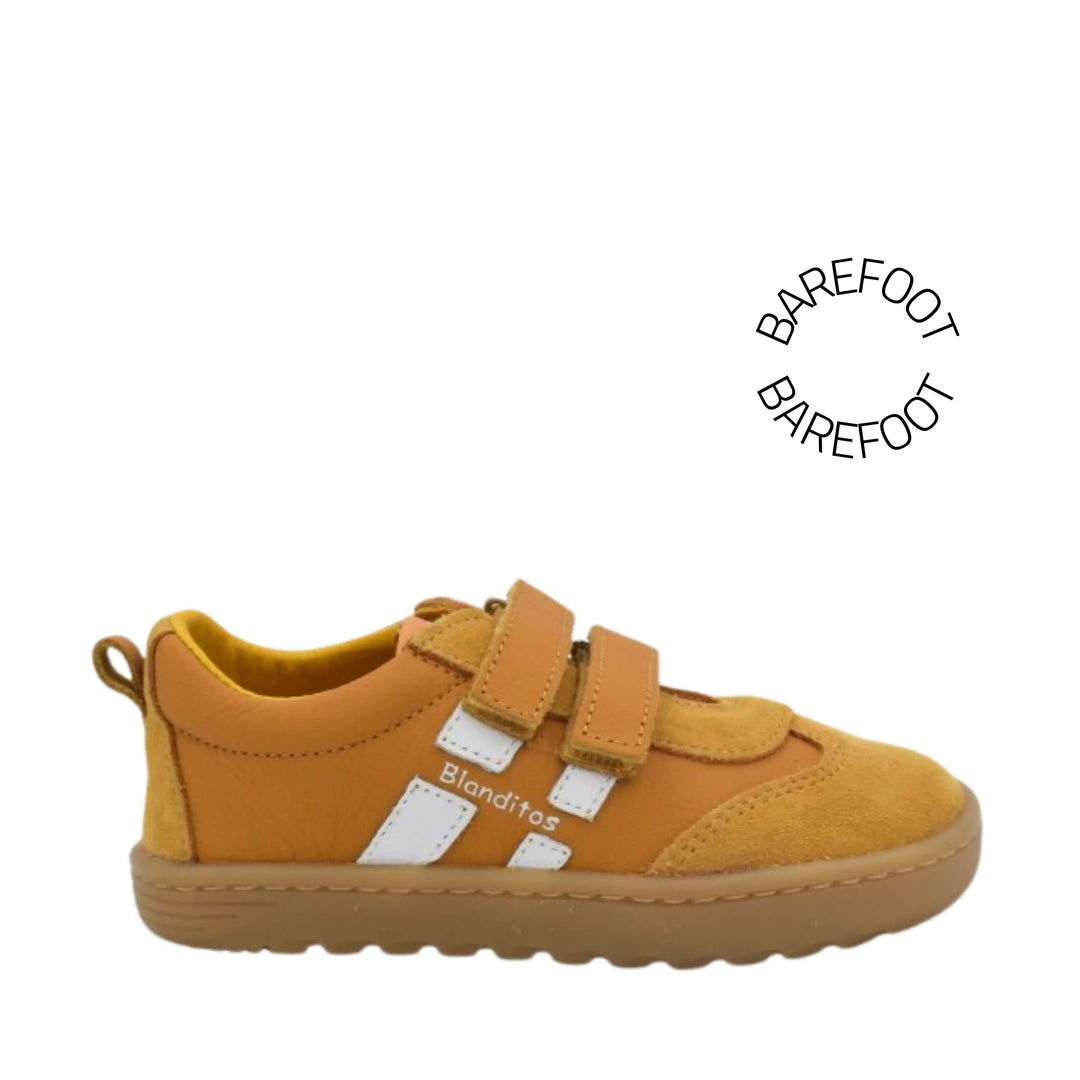 BLANDITOS Baskets Barefoot Lisboa Ocre ma petite pointure