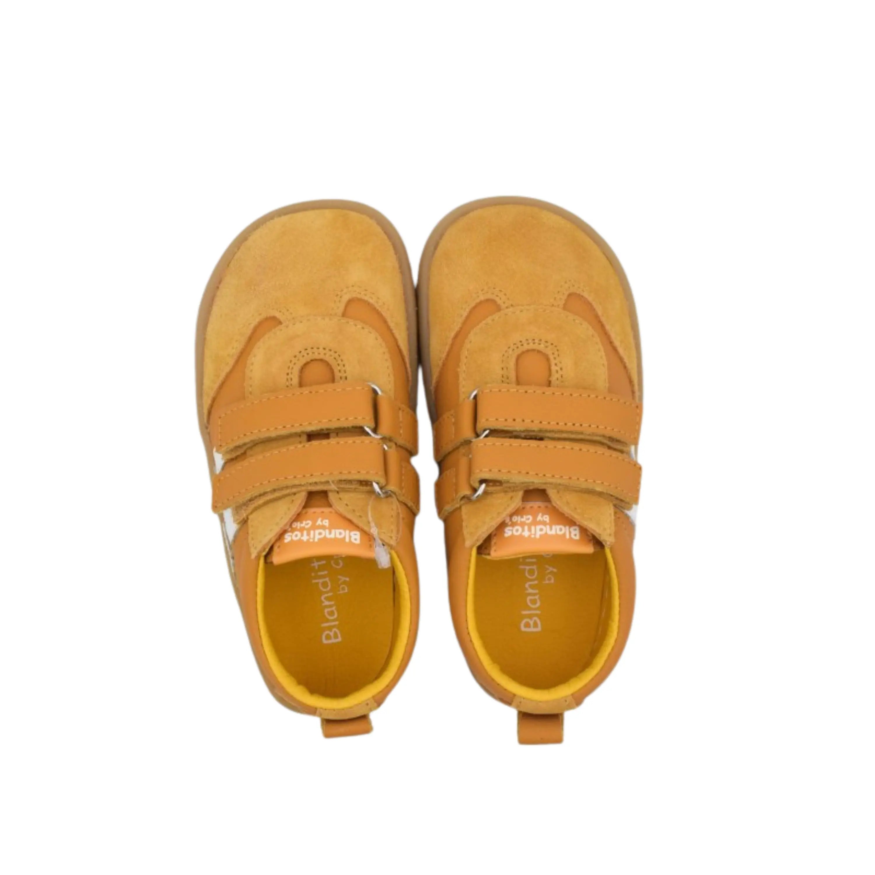 BLANDITOS Baskets Barefoot Lisboa Ocre ma petite pointure