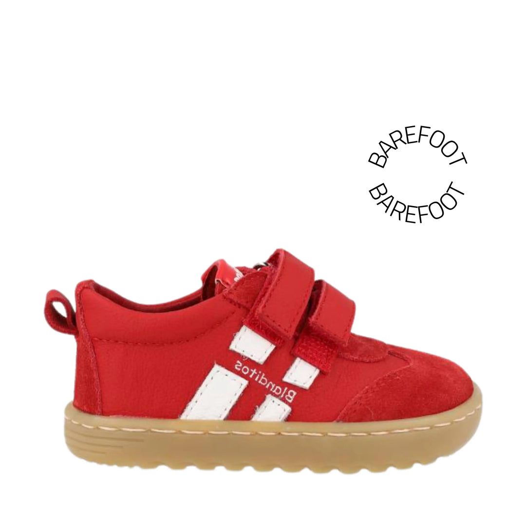 Baskets Barefoot Lisboa Rojo blanditos