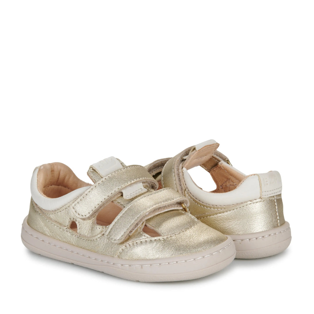 EASY PEASY Baskets Barefoot My Duckie's Salome Or ma petite pointure