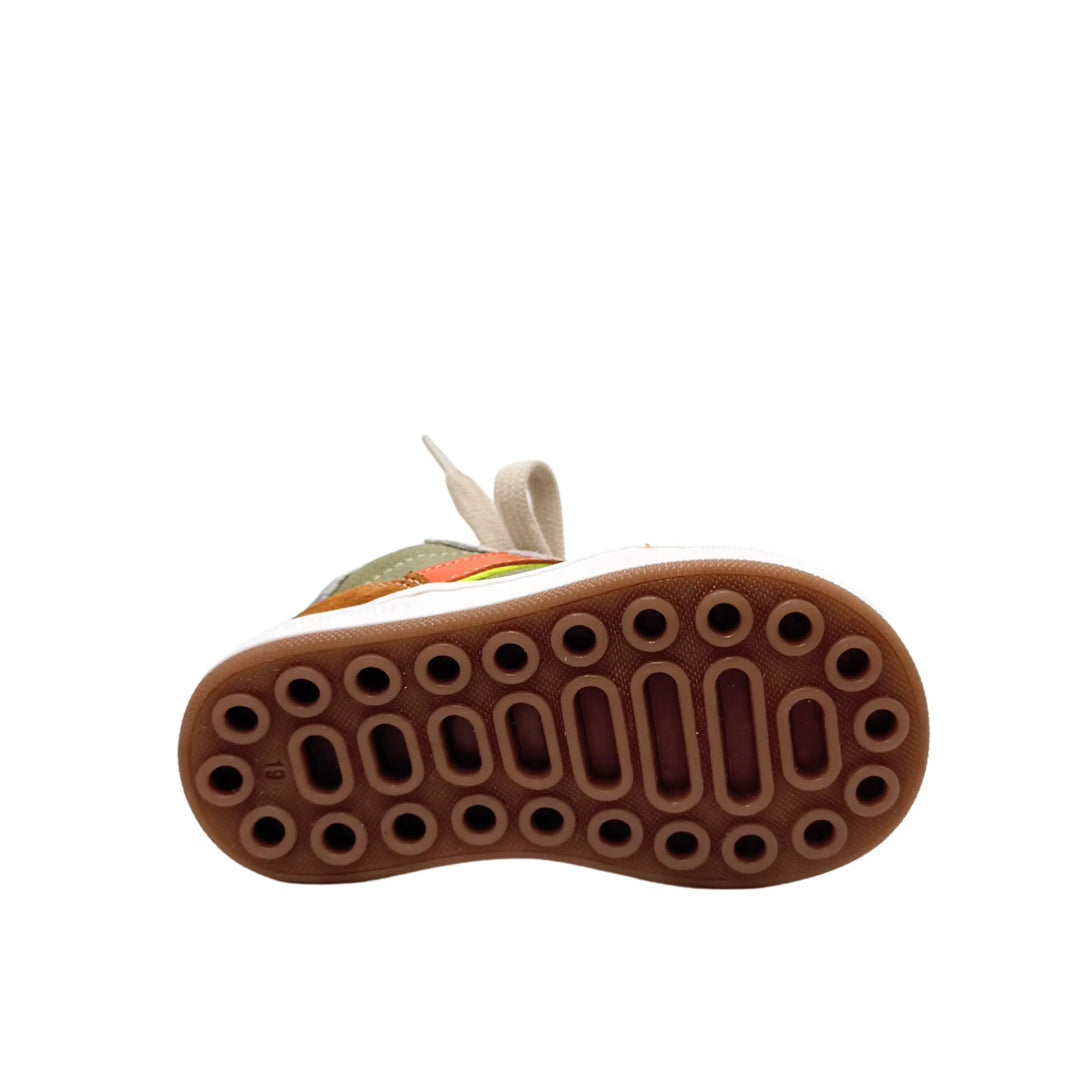 Baskets Formidable Cuir Rose babybotte en vente sur ma petite pointure