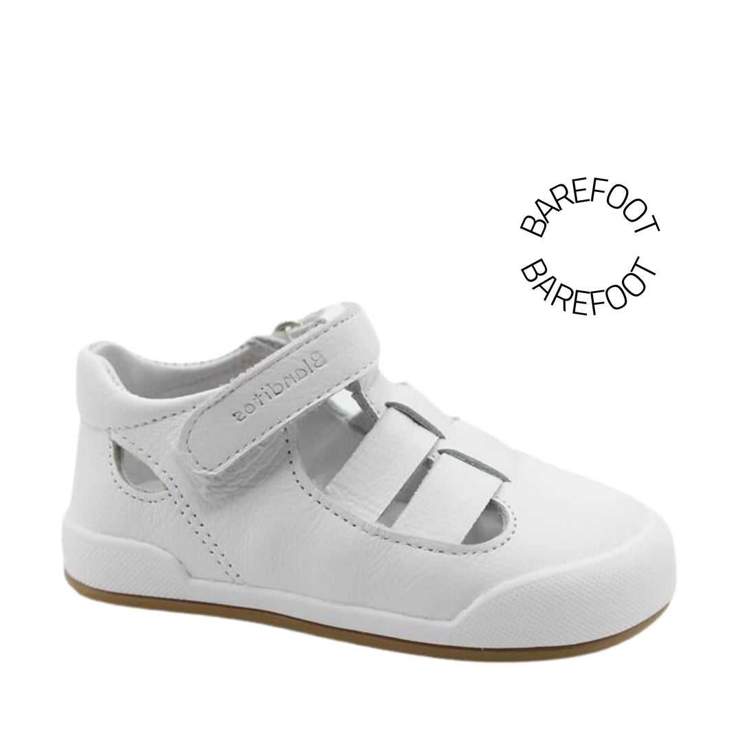 BLANDITOS Baskets Semi-ouvertes Barefoot Oceano Blanco ma petite pointure