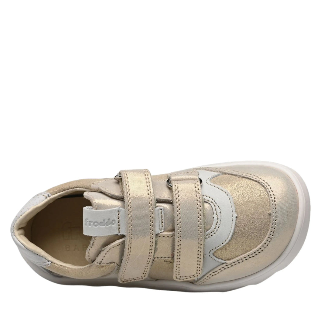 FRODDO Baskets Barefoot Zeru Spring Gold Shine ma petite pointure