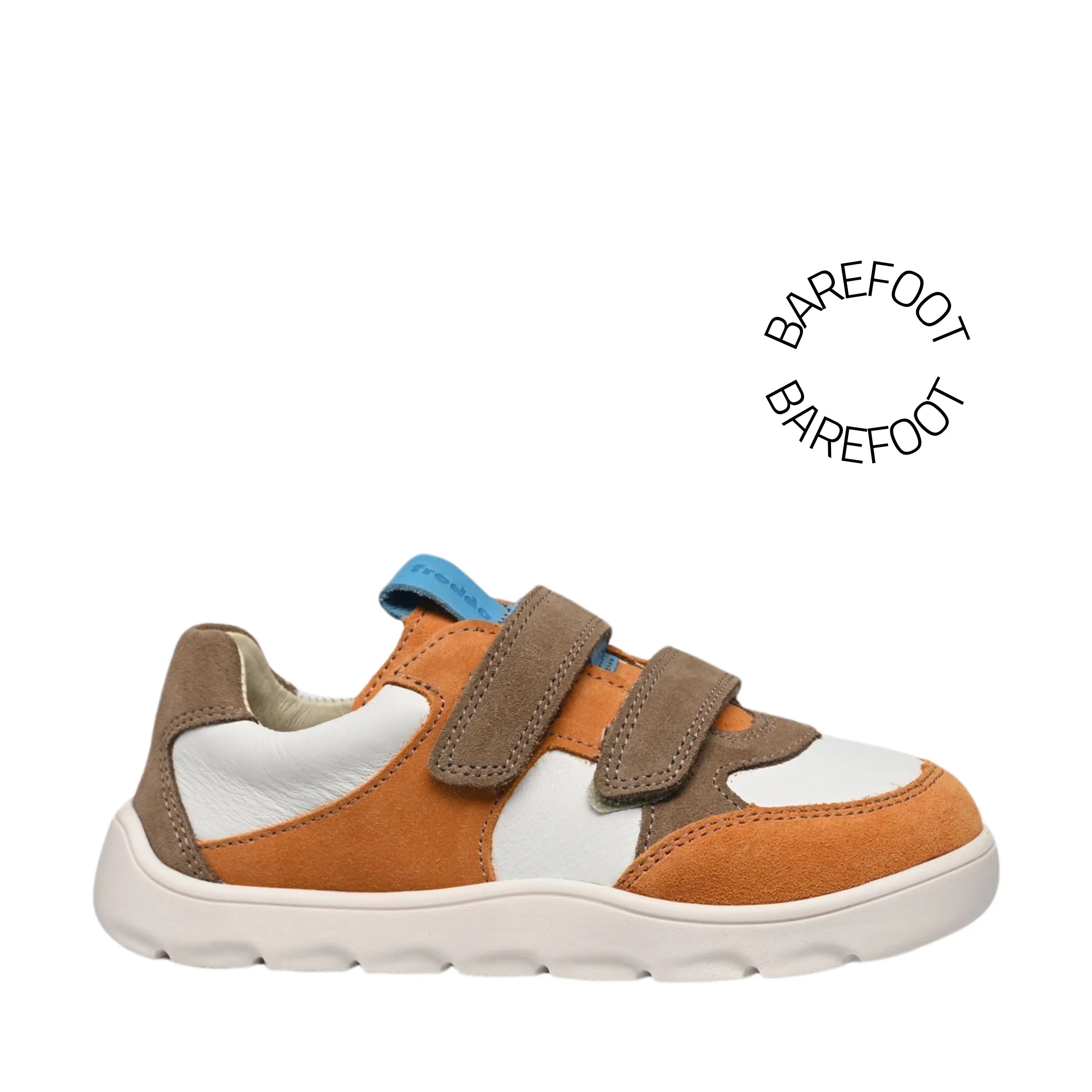 FRODDO Baskets Barefoot Zeru Spring White Orange ma petite pointure
