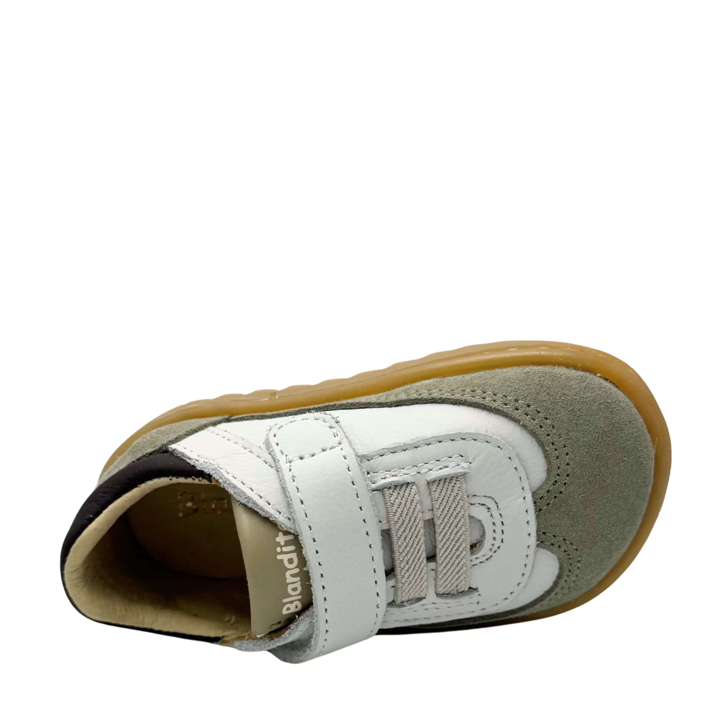 BLANDITOS Baskets Cuir Barefoot Lagos Verde ma petite pointure