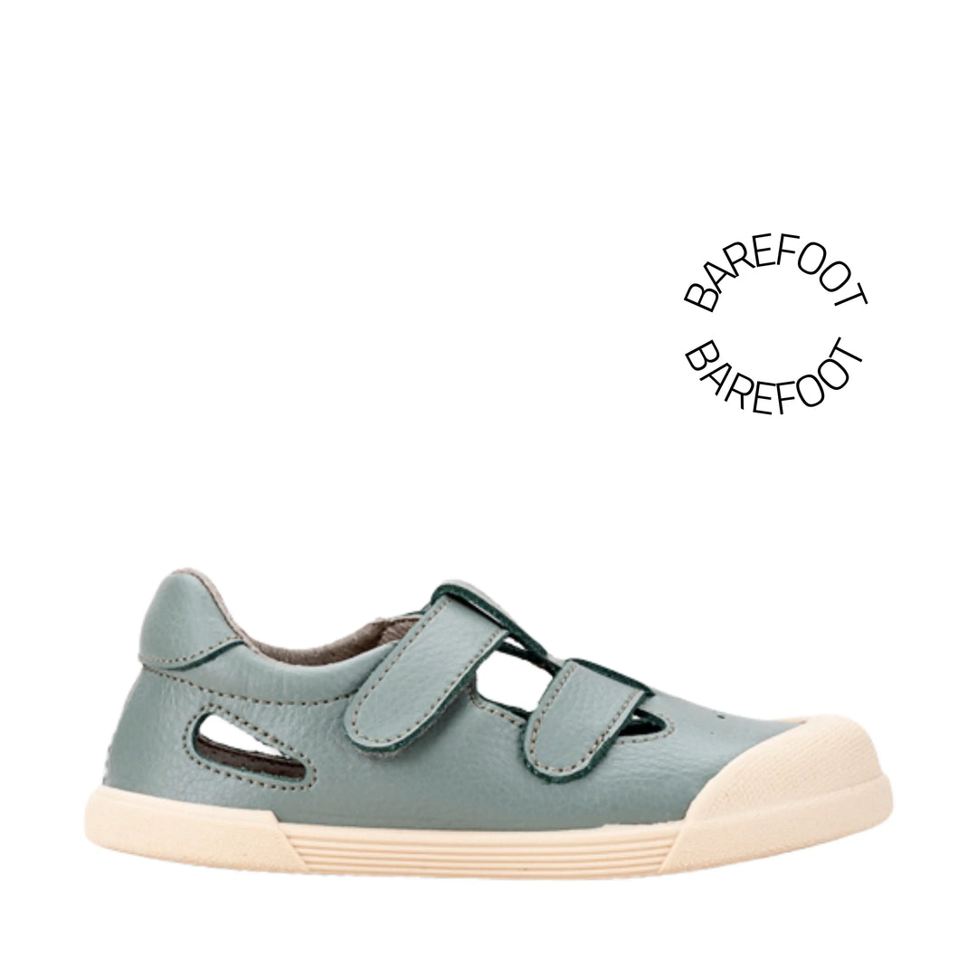 IGOR Baskets Semi-ouvertes Barefoot Piel Verde ma petite pointure