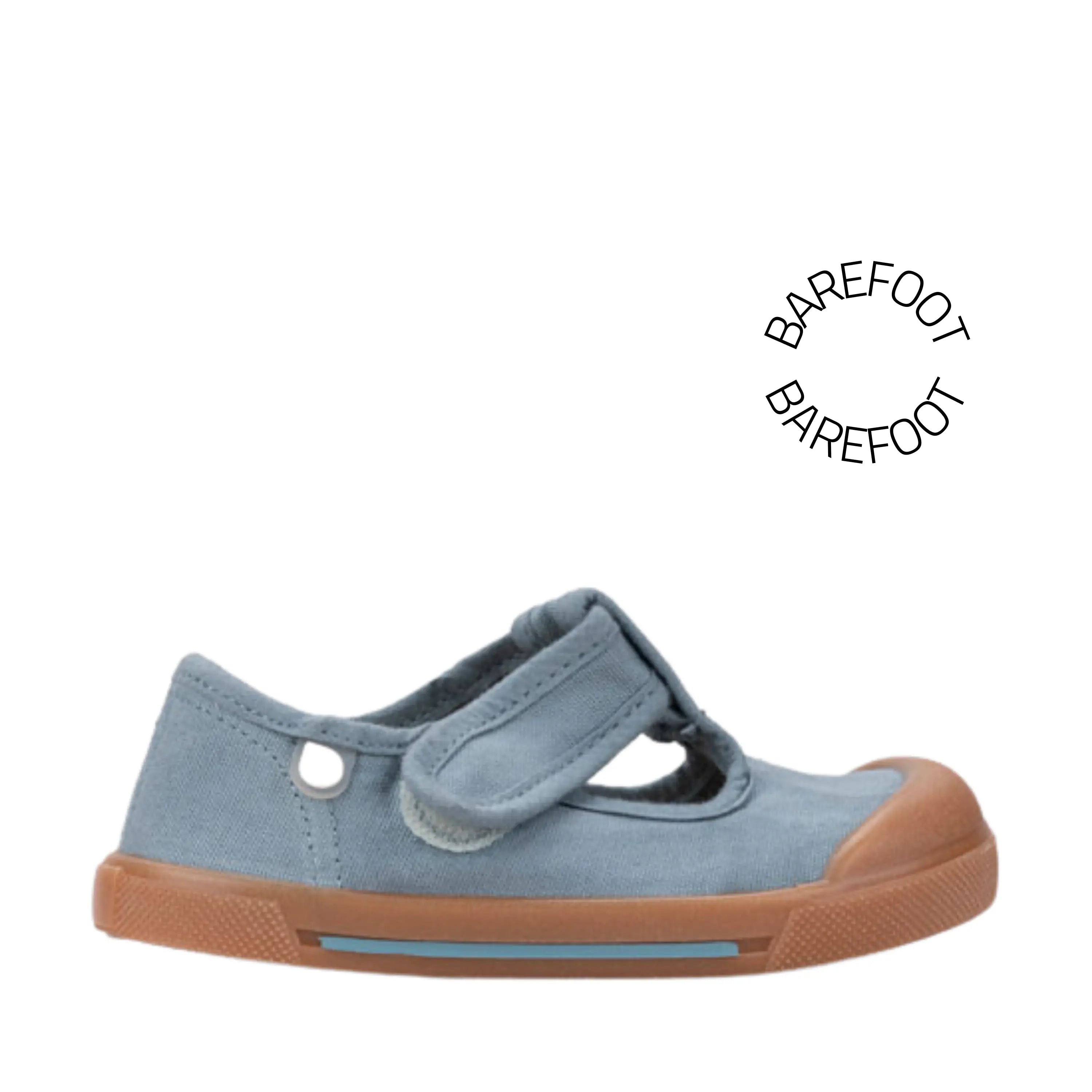 IGOR Baskets en toile Barefoot Canvas Pepito Caramelo Oceano ma petite pointure
