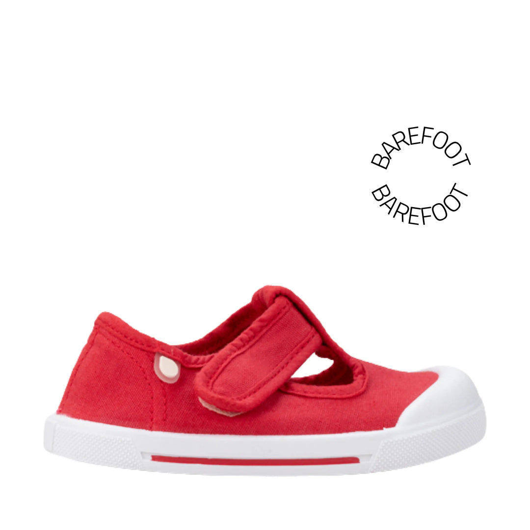 IGOR Baskets en toile Barefoot Canvas Pepito Rojo ma petite pointure