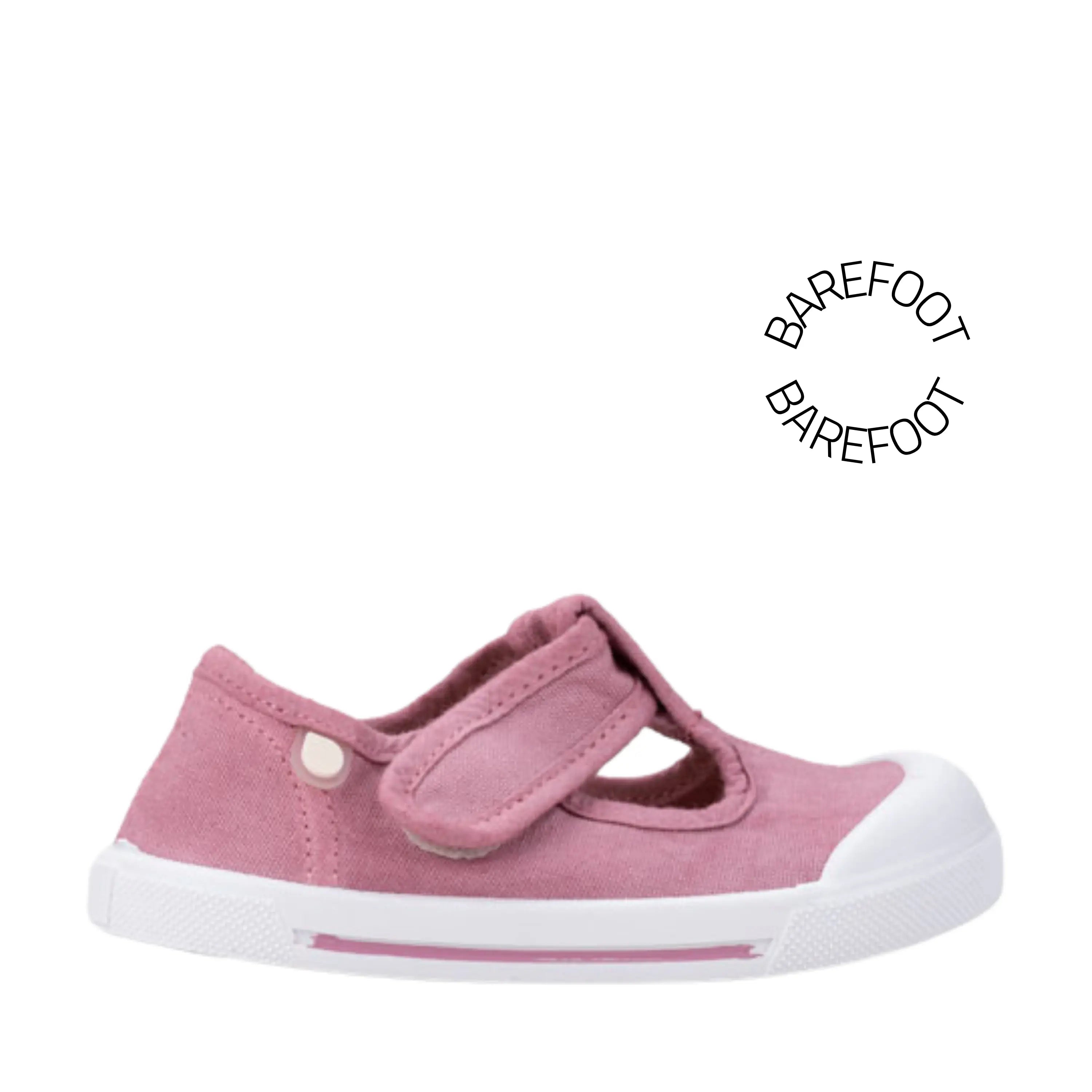 IGOR Baskets en toile Barefoot Canvas Pepito Rosa ma petite pointure