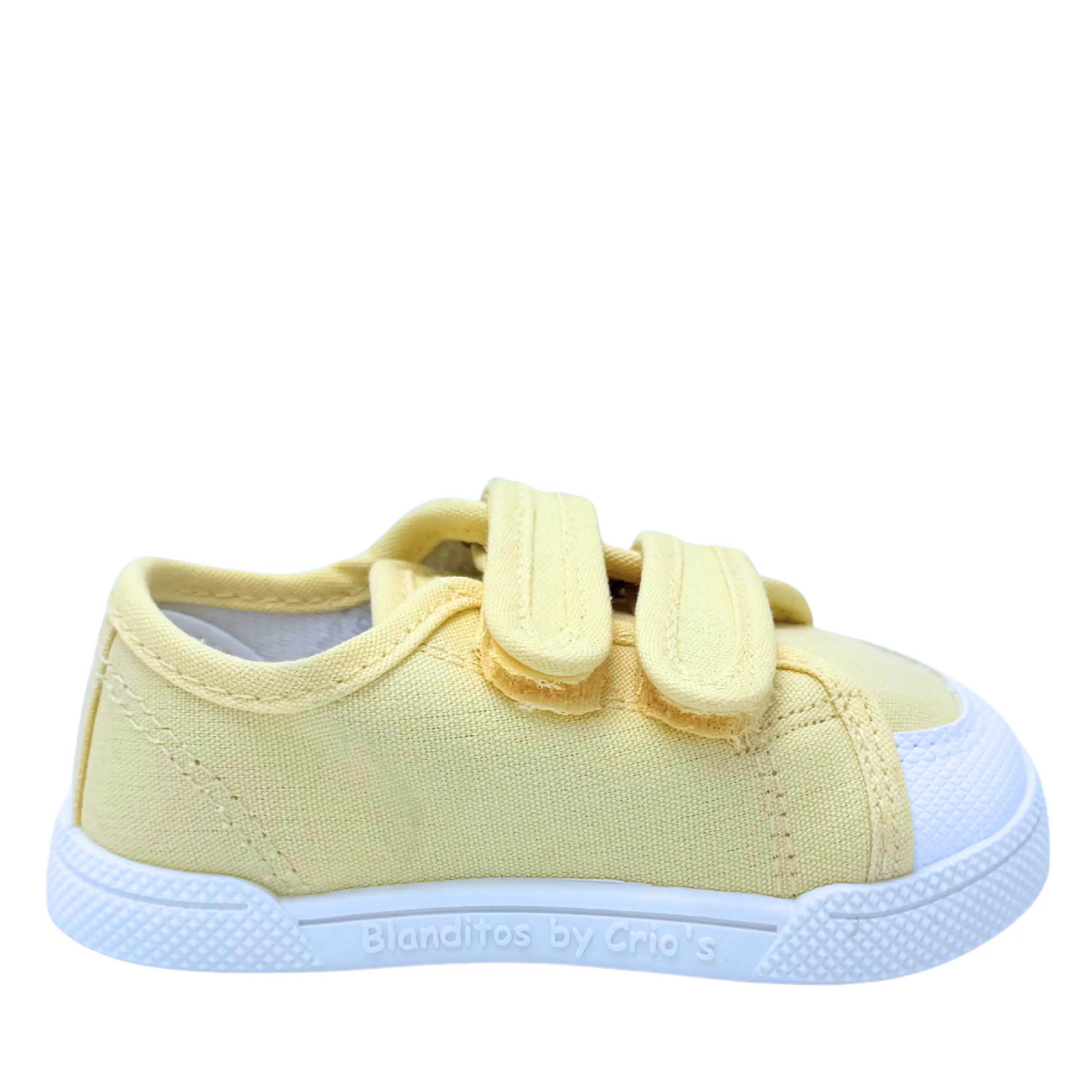 BLANDITOS Baskets en toile Barefoot Coco Amarillo ma petite pointure