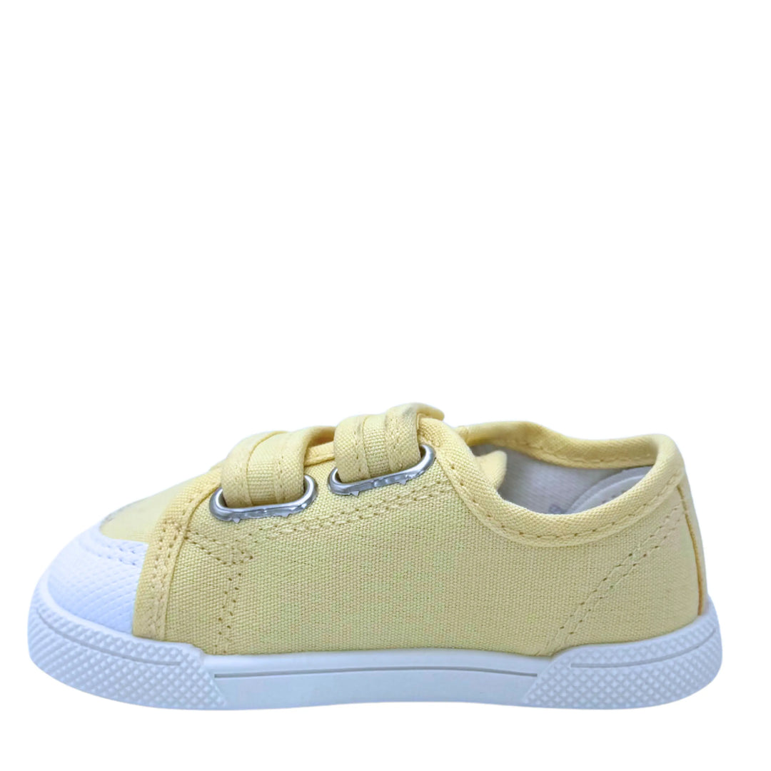 BLANDITOS Baskets en toile Barefoot Coco Amarillo ma petite pointure