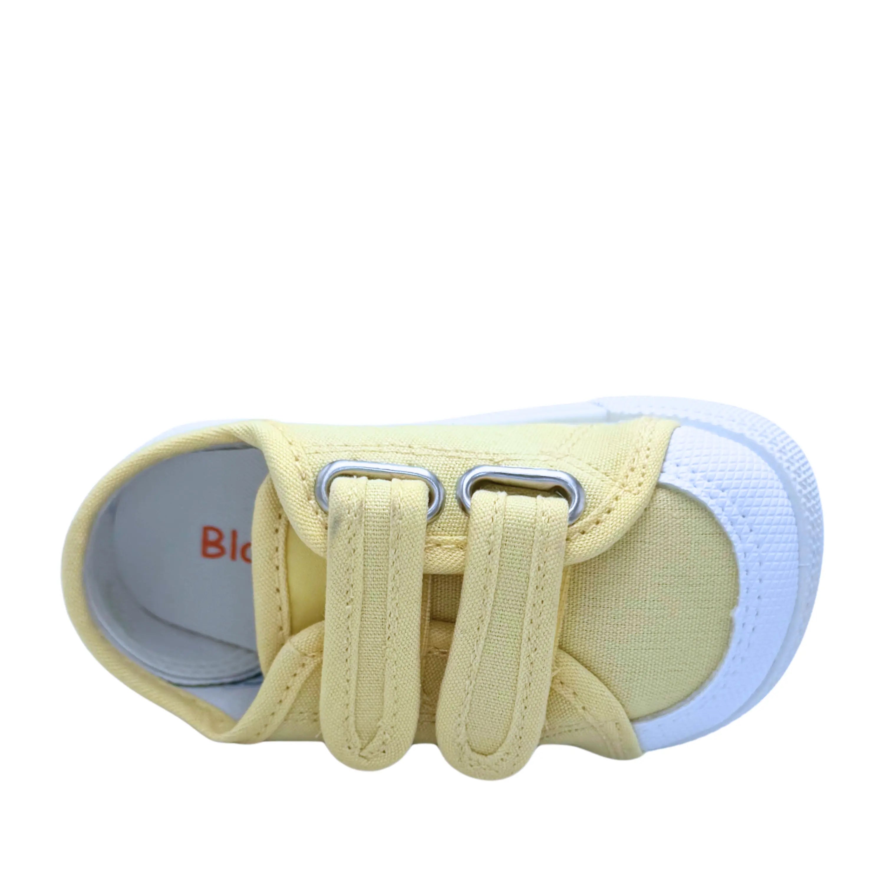 BLANDITOS Baskets en toile Barefoot Coco Amarillo ma petite pointure