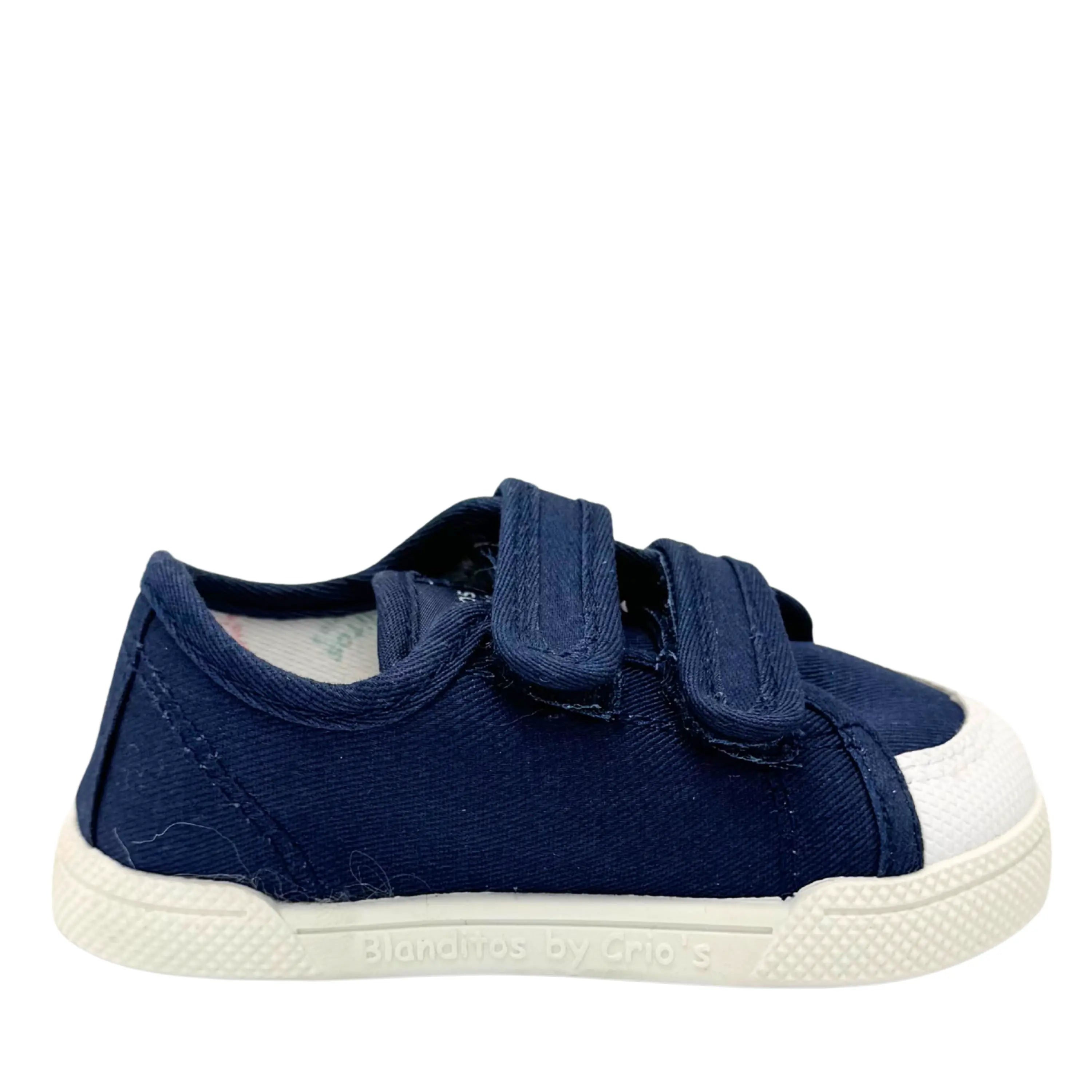 BLANDITOS Baskets en toile Barefoot Coco Navy ma petite pointure