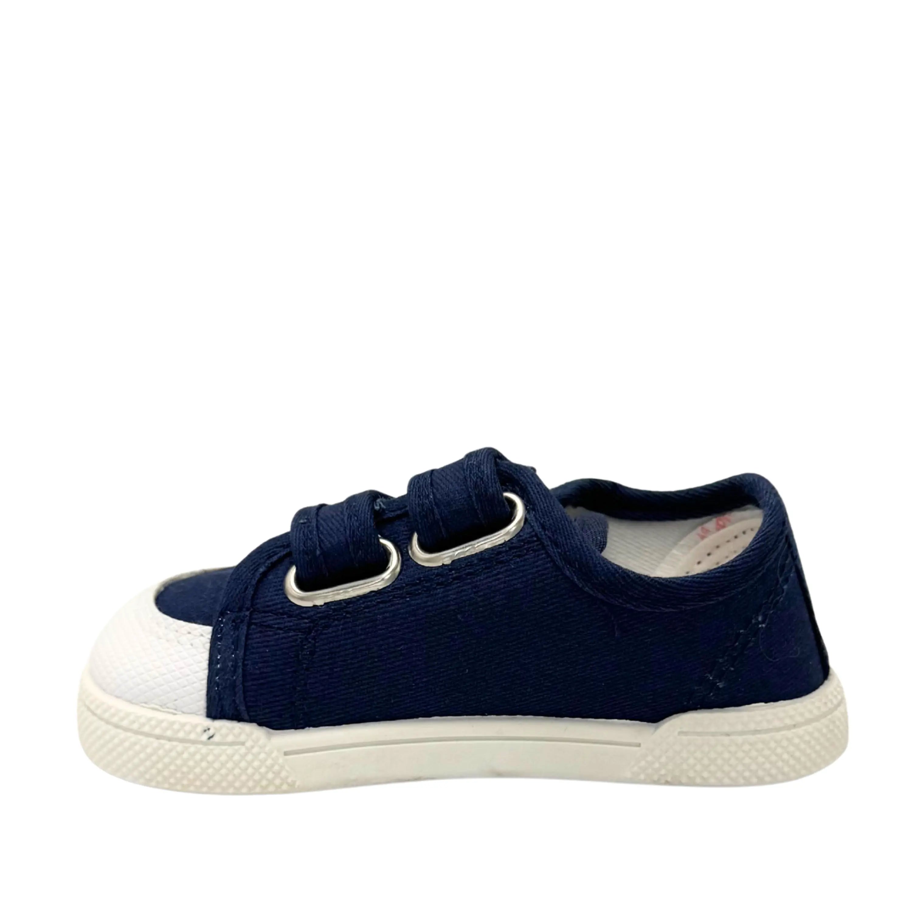 BLANDITOS Baskets en toile Barefoot Coco Navy ma petite pointure