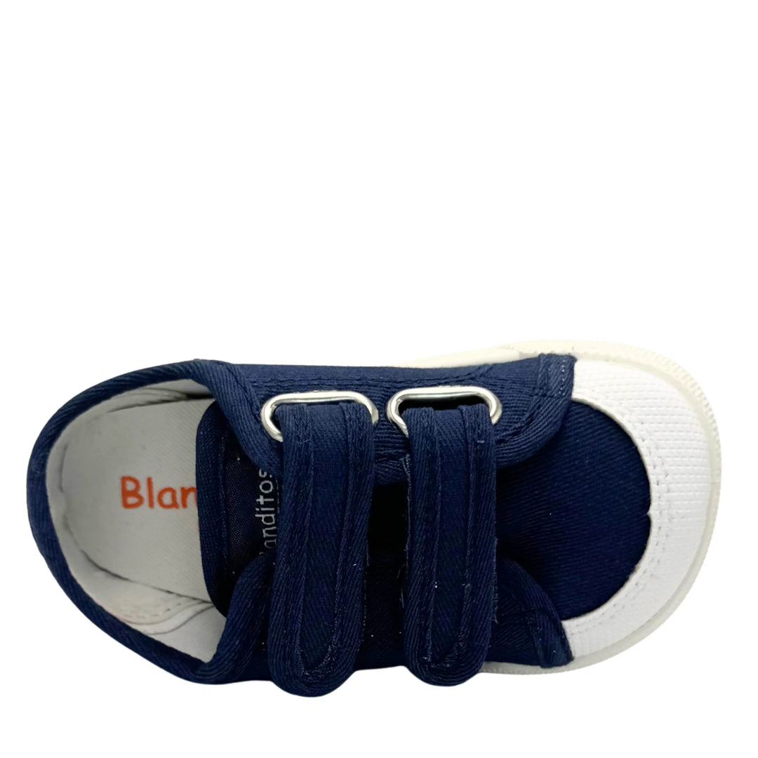 BLANDITOS Baskets en toile Barefoot Coco Navy ma petite pointure