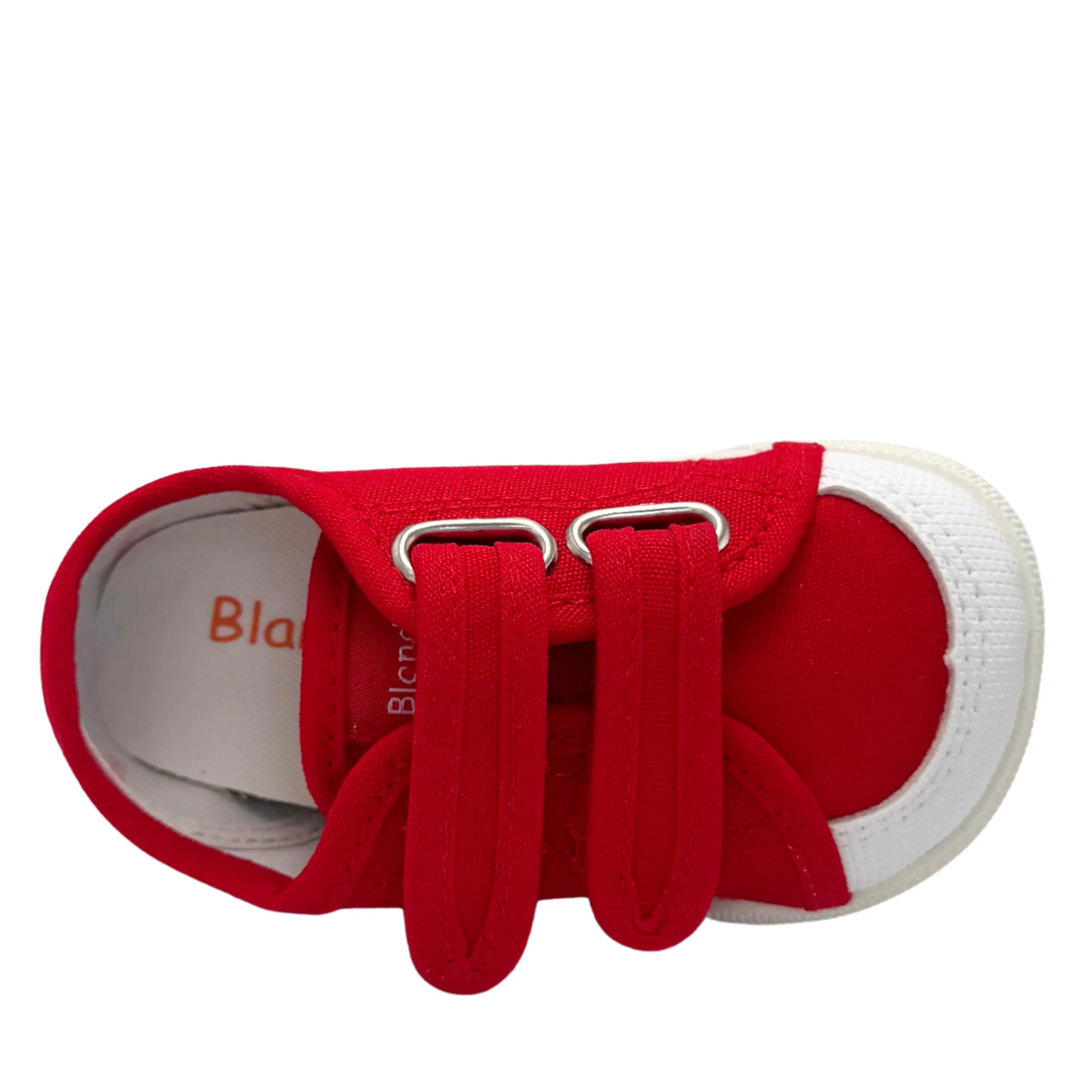 BLANDITOS Baskets en toile Barefoot Coco Rojo ma petite pointure